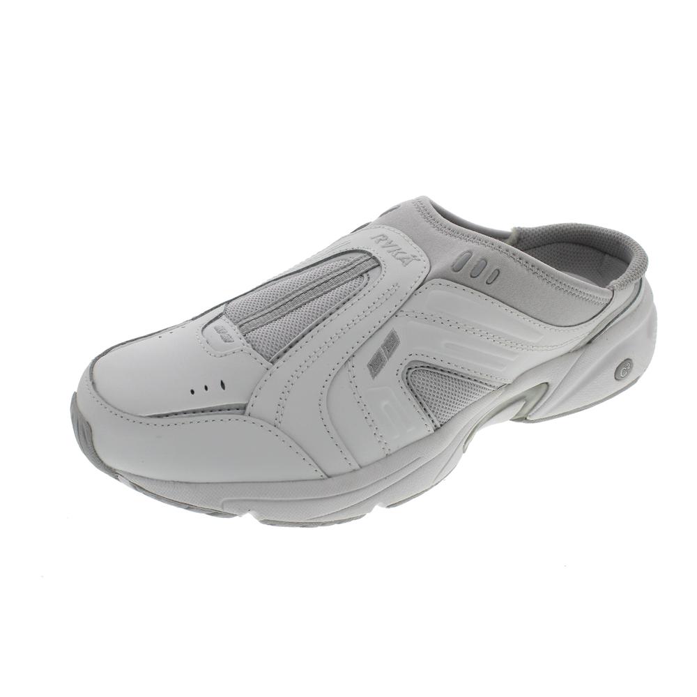 Ryka 6059 Womens RTC Leather Workout Clogs Walking Shoes Athletic BHFO