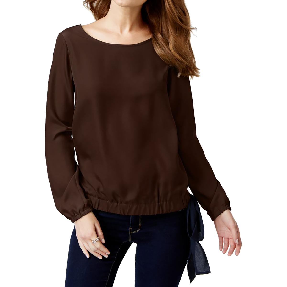 michael kors side tie top