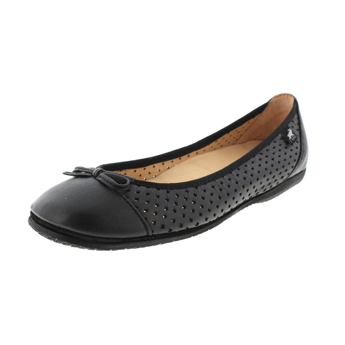 perforated ballet flats