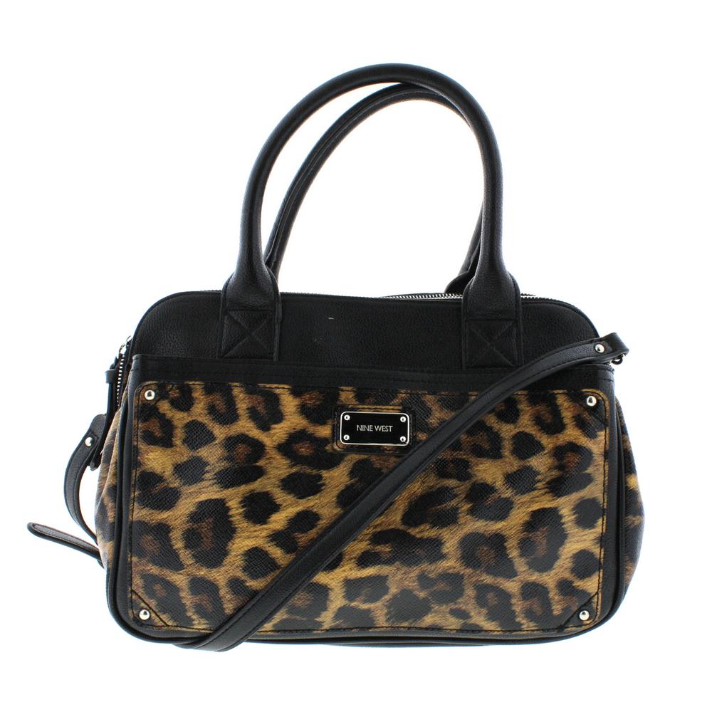 nine west leopard bag