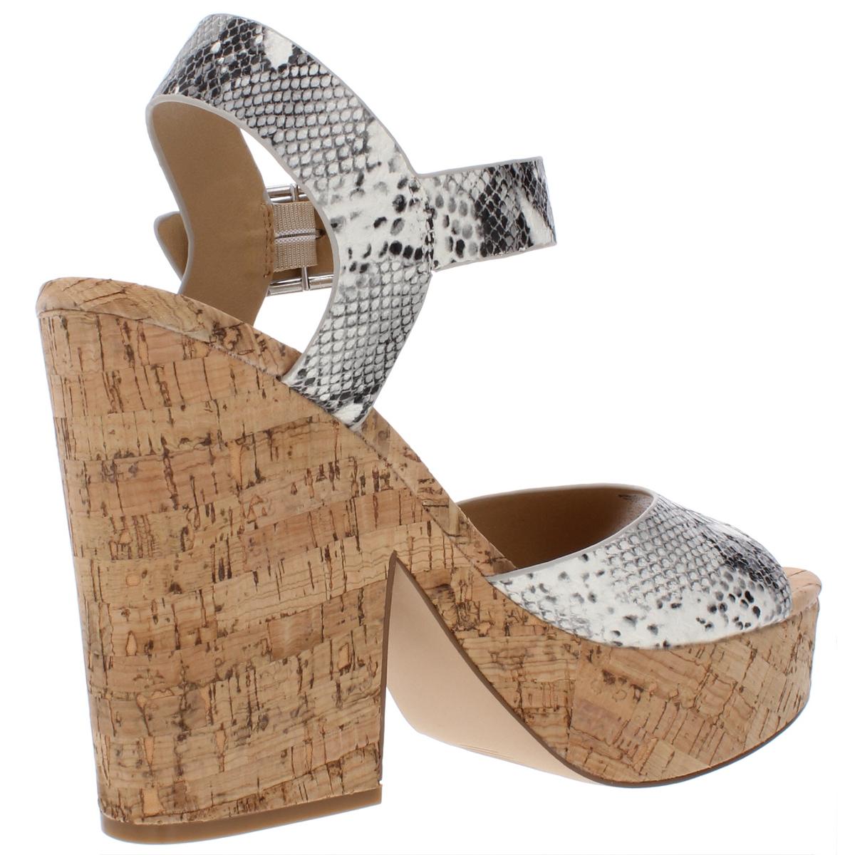 Steve Madden Womens Jess Open Toe Dressy Platform Sandals Shoes BHFO 0569
