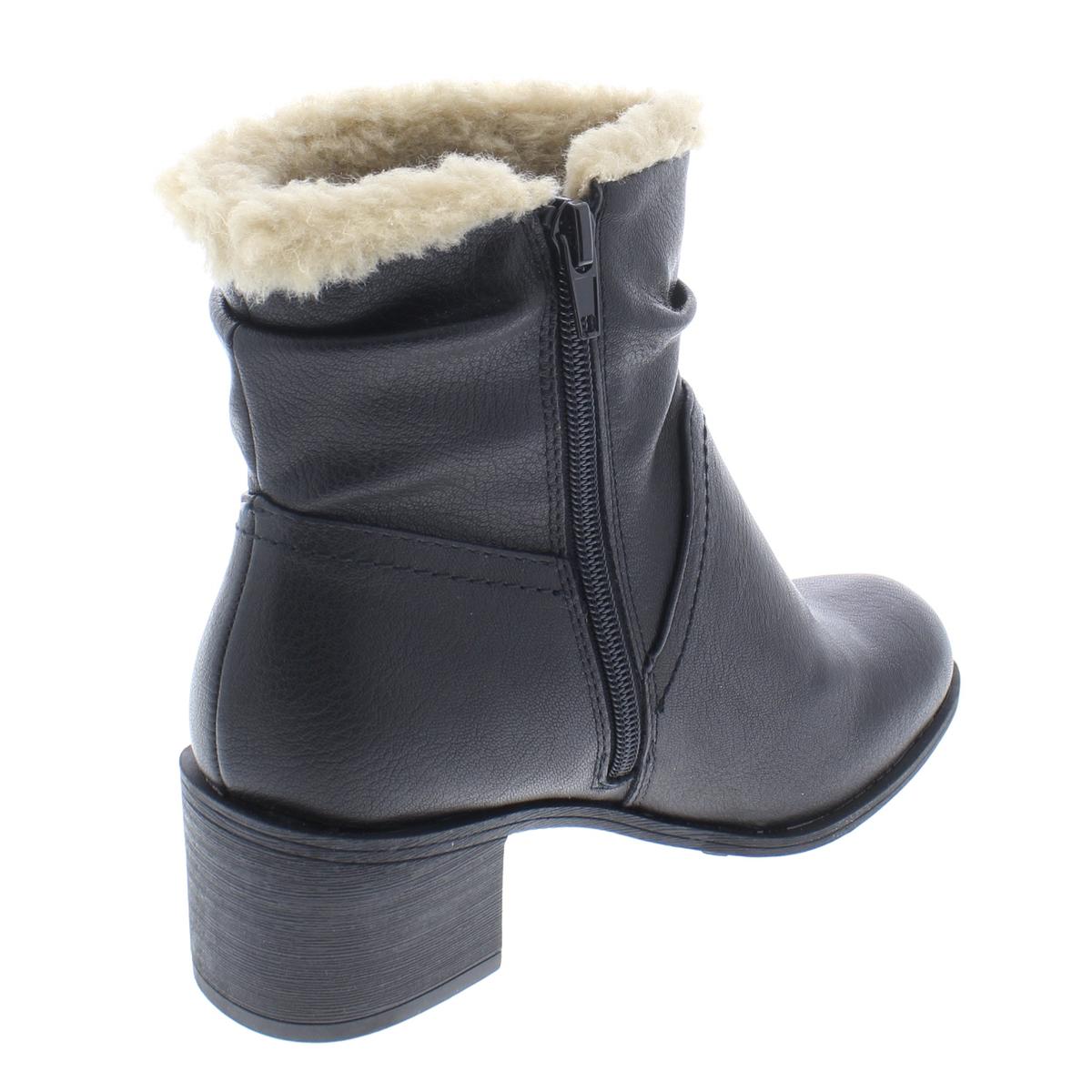Style /& Co Womens Penelopy Ankle Slouchy Round Toe Booties Heels BHFO 2097