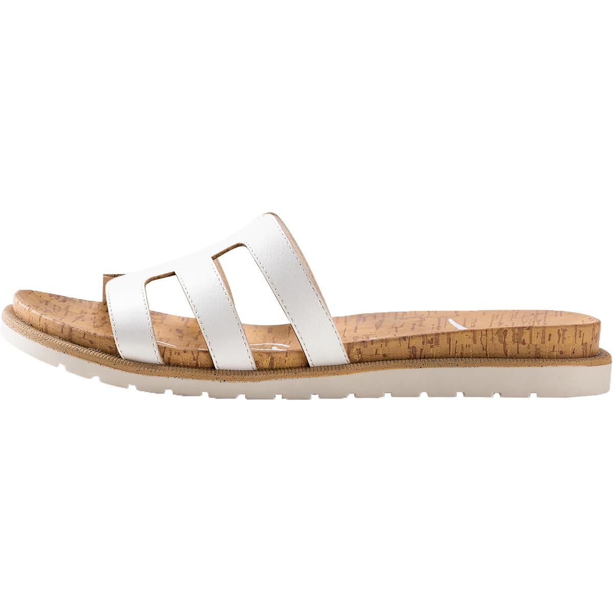 American Rag Womens Danah Faux Leather Slip On Casual Flats Shoes BHFO 0402