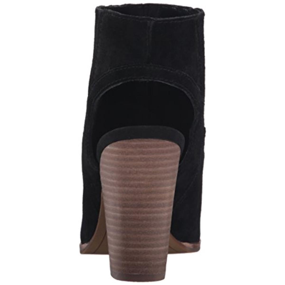 thumbnail image 2 of Bella Vita Women's Pruitaly Suede Open Toe Booties - 3 Inch Block Heel Ankle Boots 2 of 11