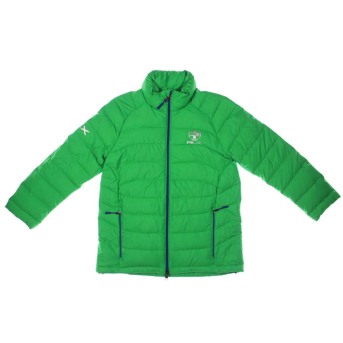 RLX Ralph Lauren 8052 Womens Green Down Puffer Jacket Outerwear XL BHFO | eBay