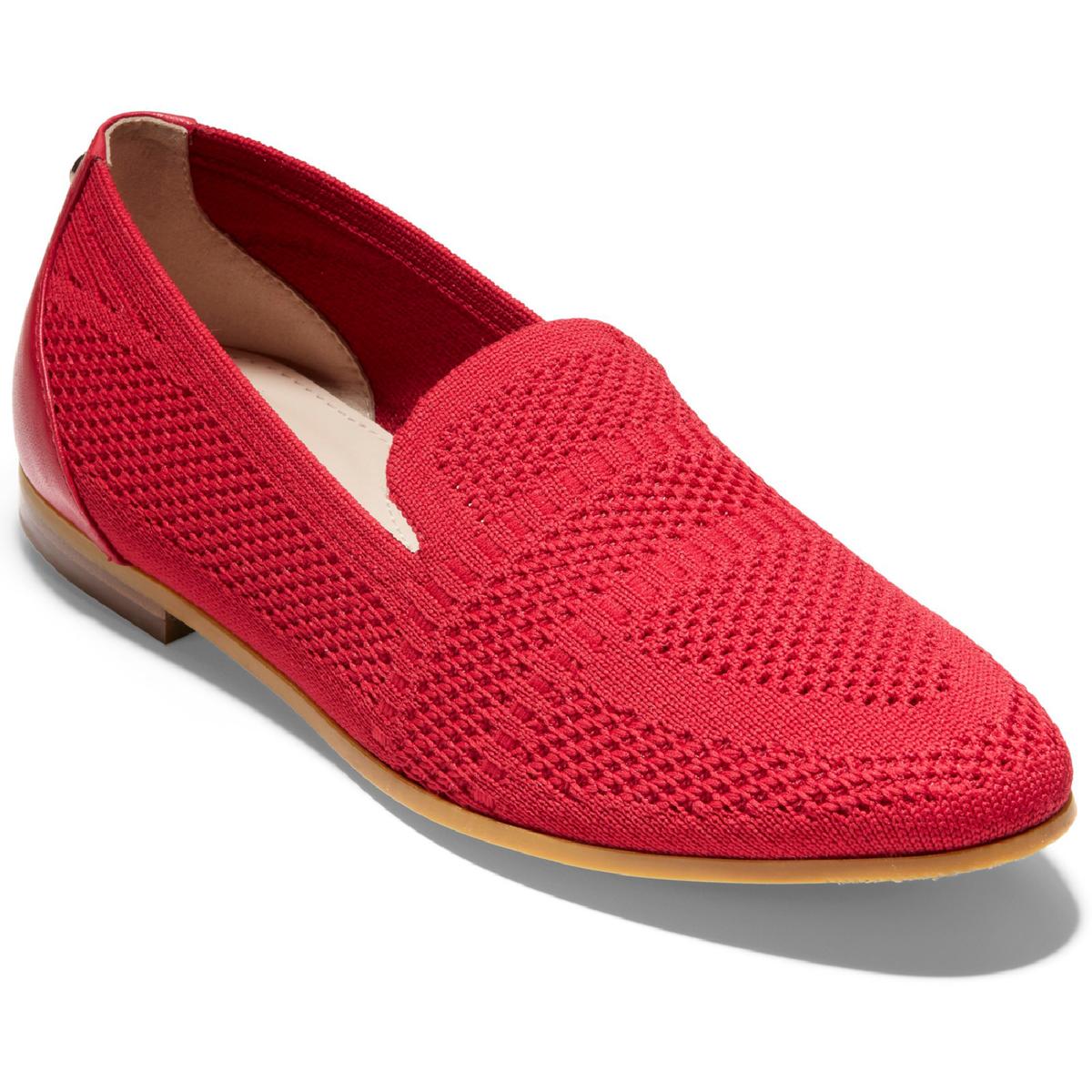Cole Haan Modern Classic Womens Knit Slip On Loafers