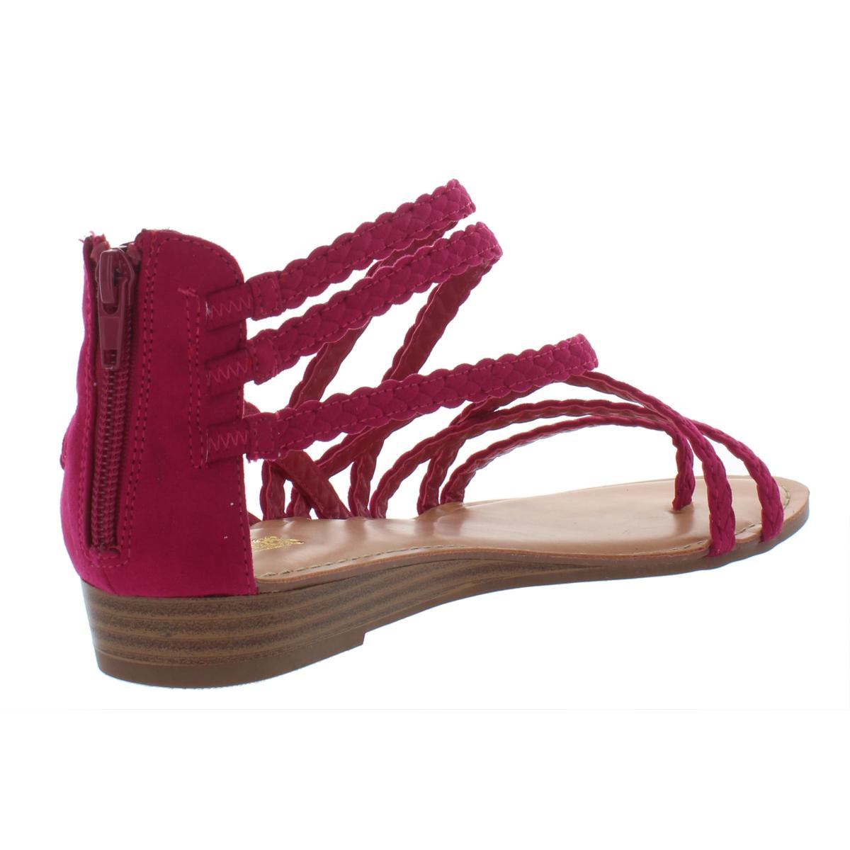 Carlos by Carlos Santana Womens Amara 2 Braided Flat Sandals Shoes BHFO 6426