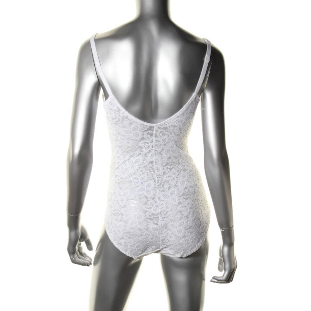 BALI 5799 Womens Lace Underwire Briefer Body Shaper BHFO eBay