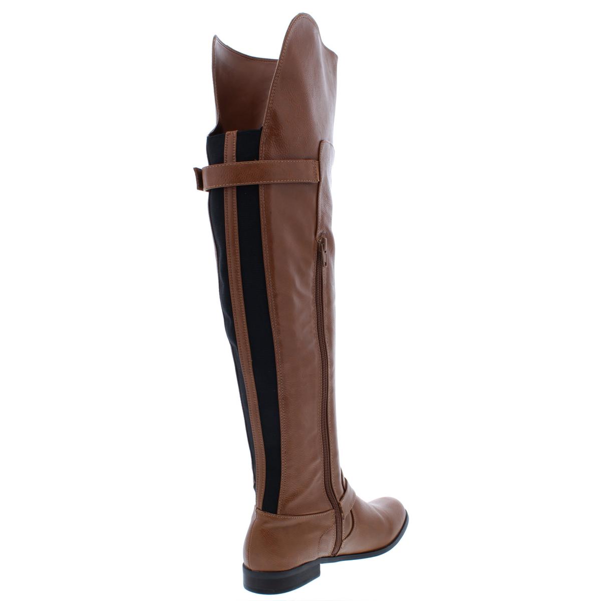 Bar III Womens Daphne Over-The-Knee Tall Riding Boots Shoes BHFO 6184