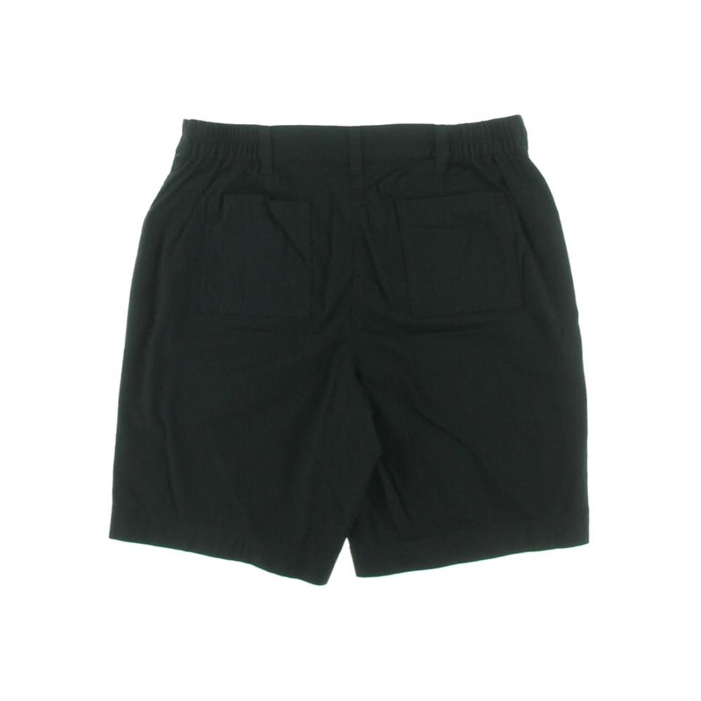 KAREN SCOTT NEW Black Elastic Waist Bermuda, Walking Shorts Petites 8P