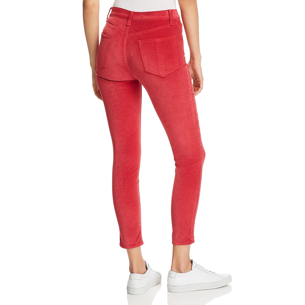 Rag /& Bone Women/'s Velvet High Rise Ankle Crop Skinny Jeans
