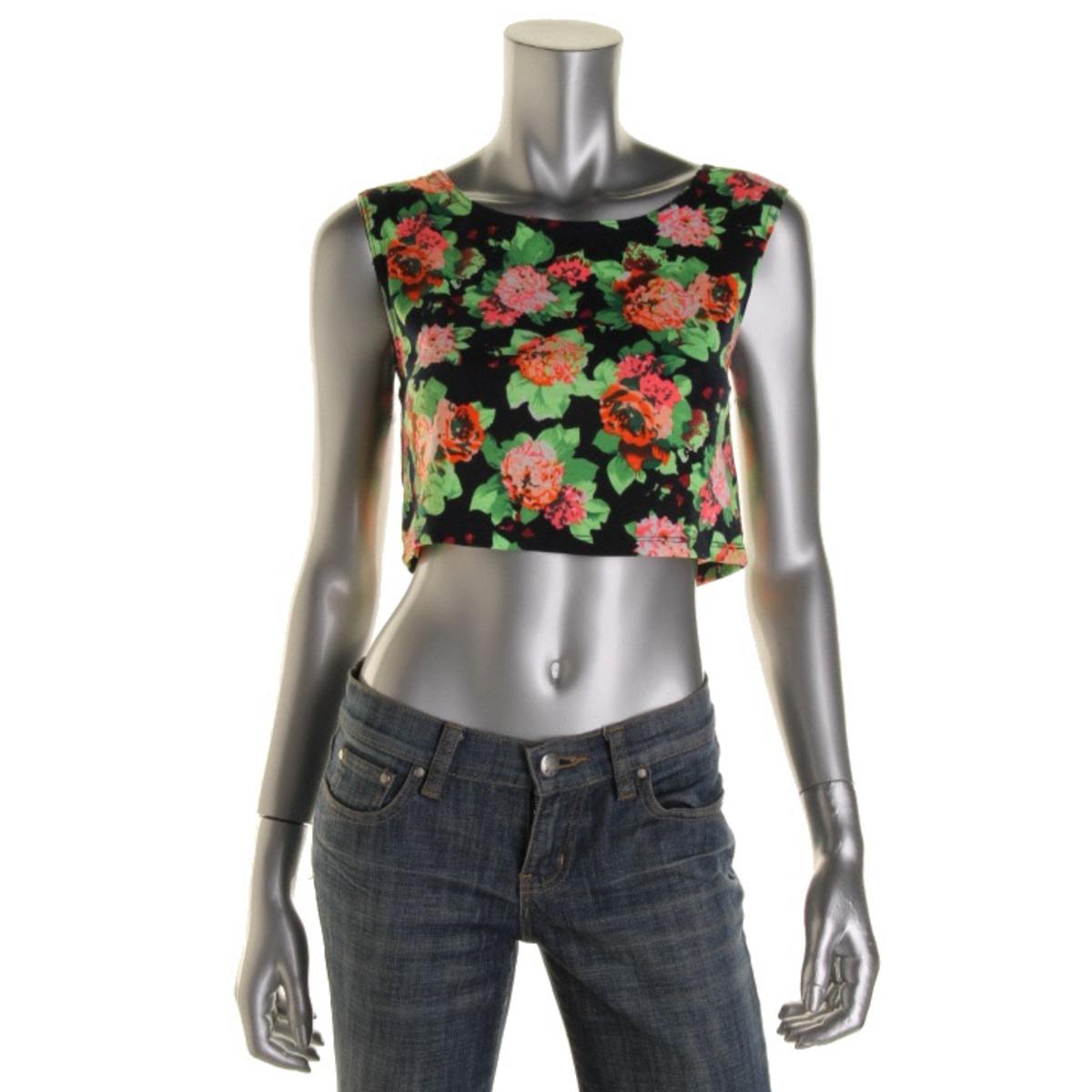 floral tops for juniors