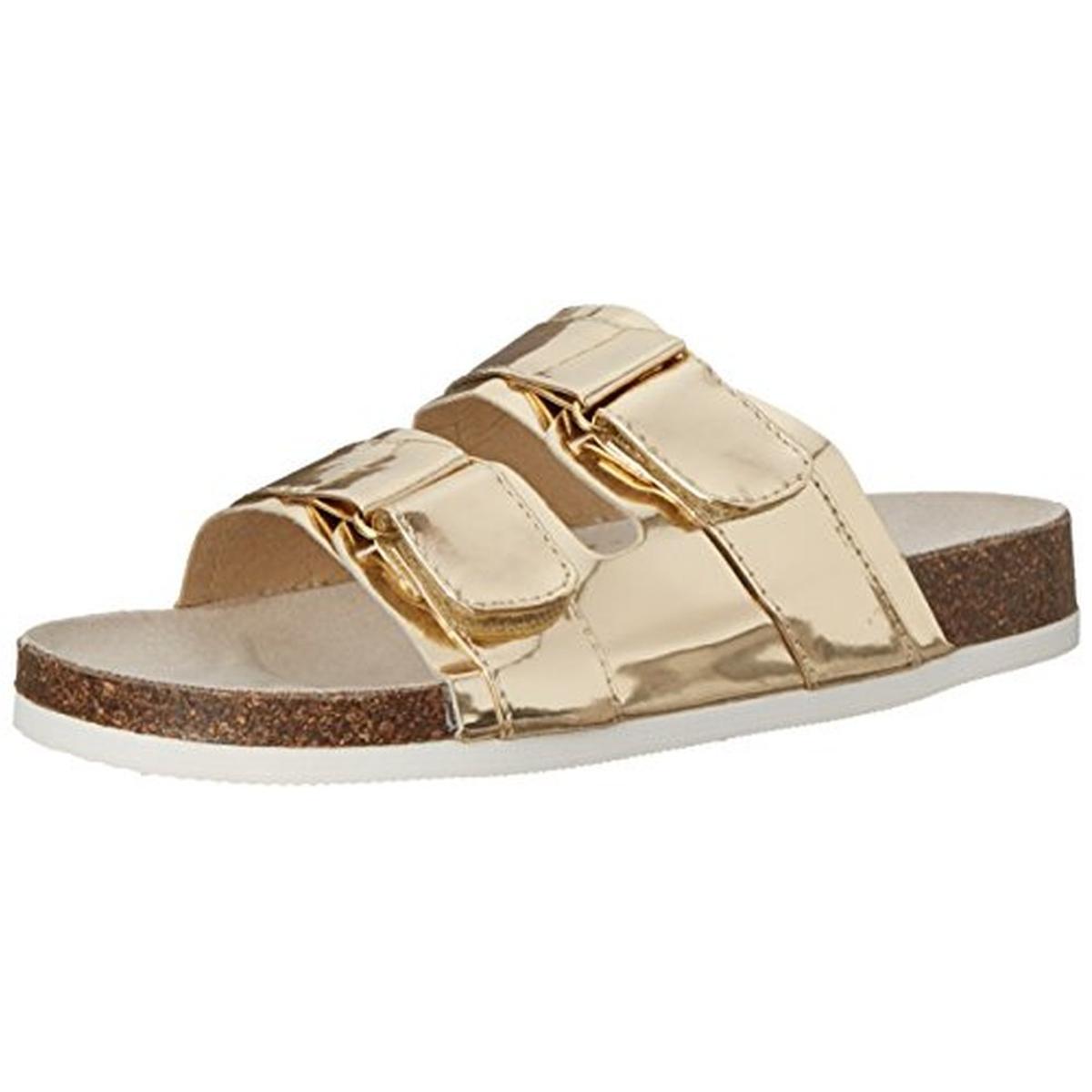 cork slide sandals