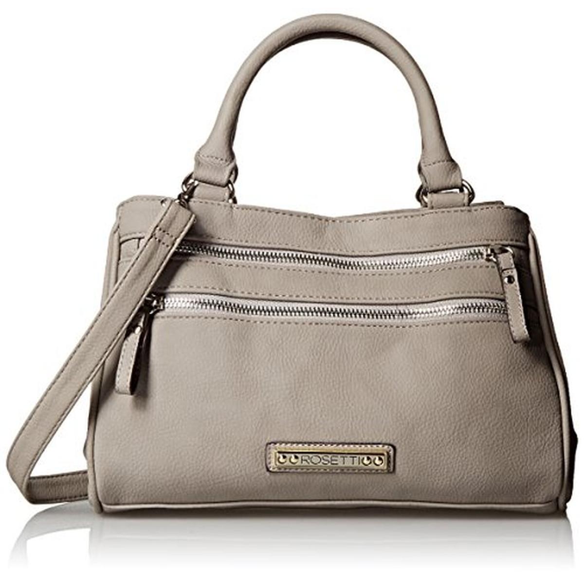 Rosetti 6373 Womens Charlotte Faux Leather Satchel Shoulder Handbag Purse BHFO | eBay