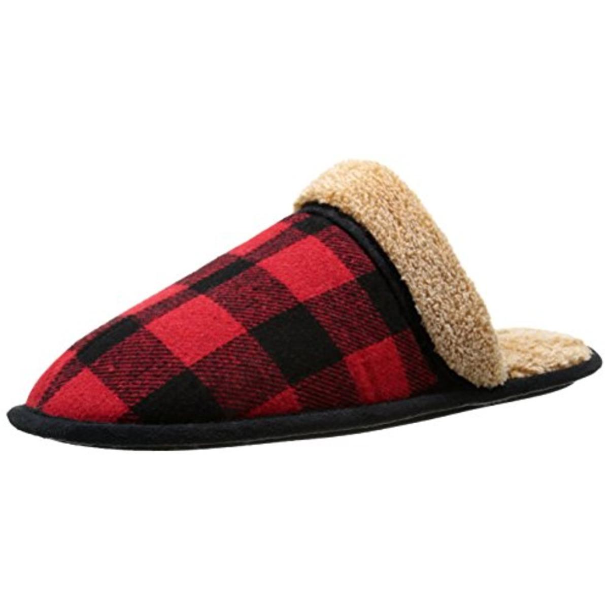 flannel slippers dockers 5690 mens flannel faux fur clog slippers shoes flannel slippers dockers 5690 mens flannel faux fur clog slippers shoes