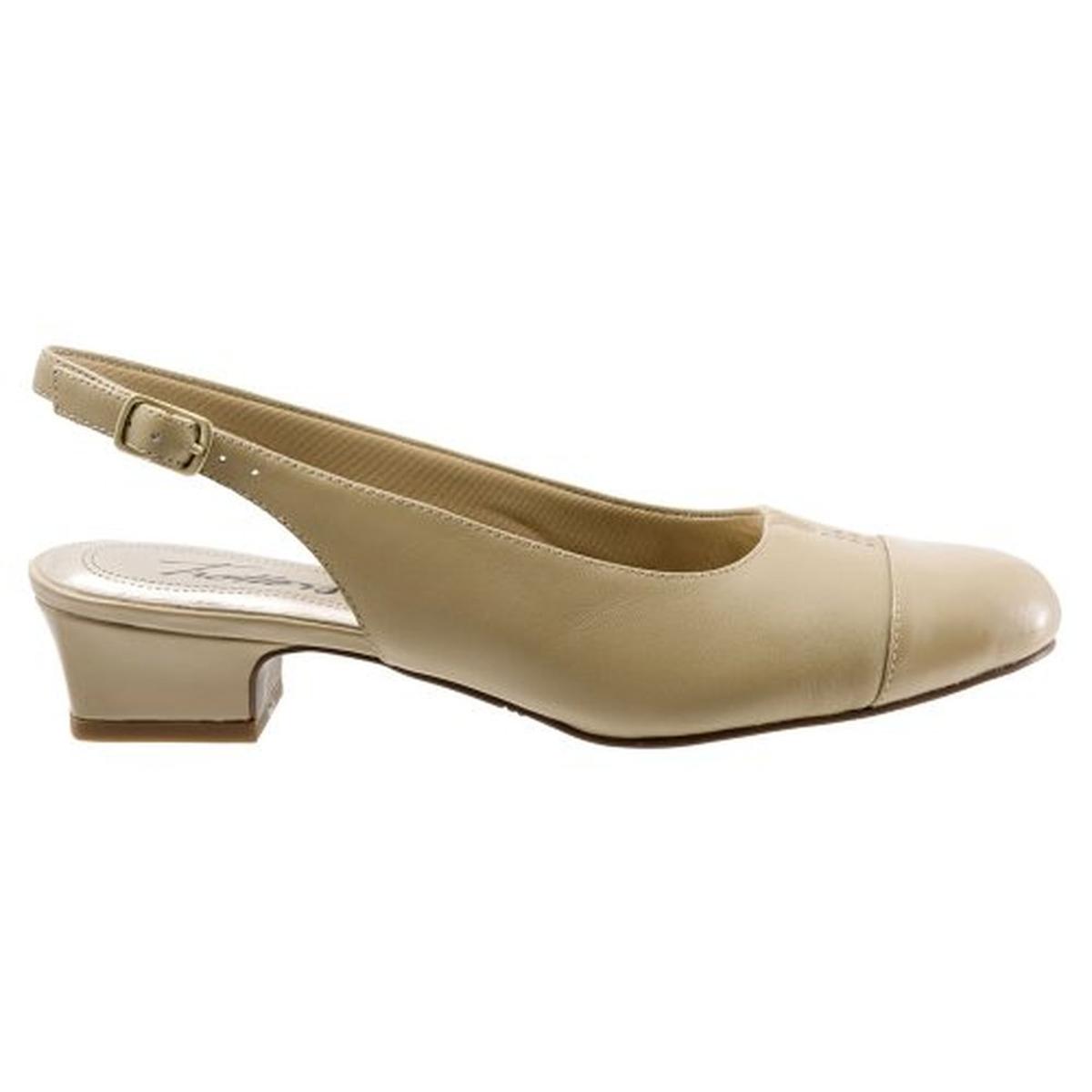 Details about / Trotters Womens Dea Leather Toe Cap Dress Slingback Heels Shoes BHFO 9515
