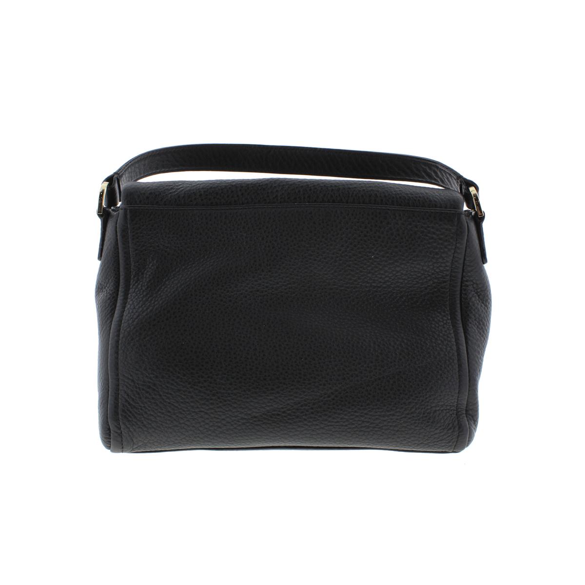Kate Spade 1451 Womens Mini Maria Black Pebbled Crossbody Handbag Medium Bhfo | eBay
