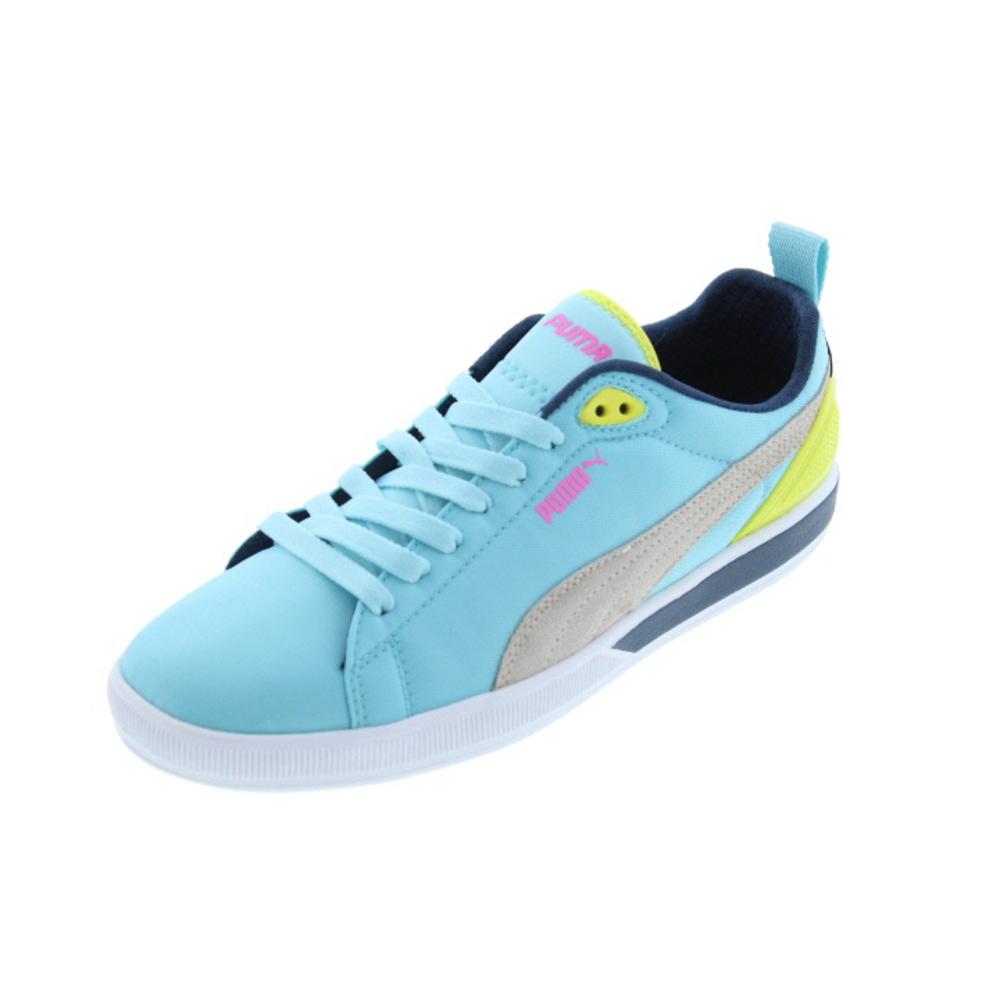 puma colorblock lace up sneakers