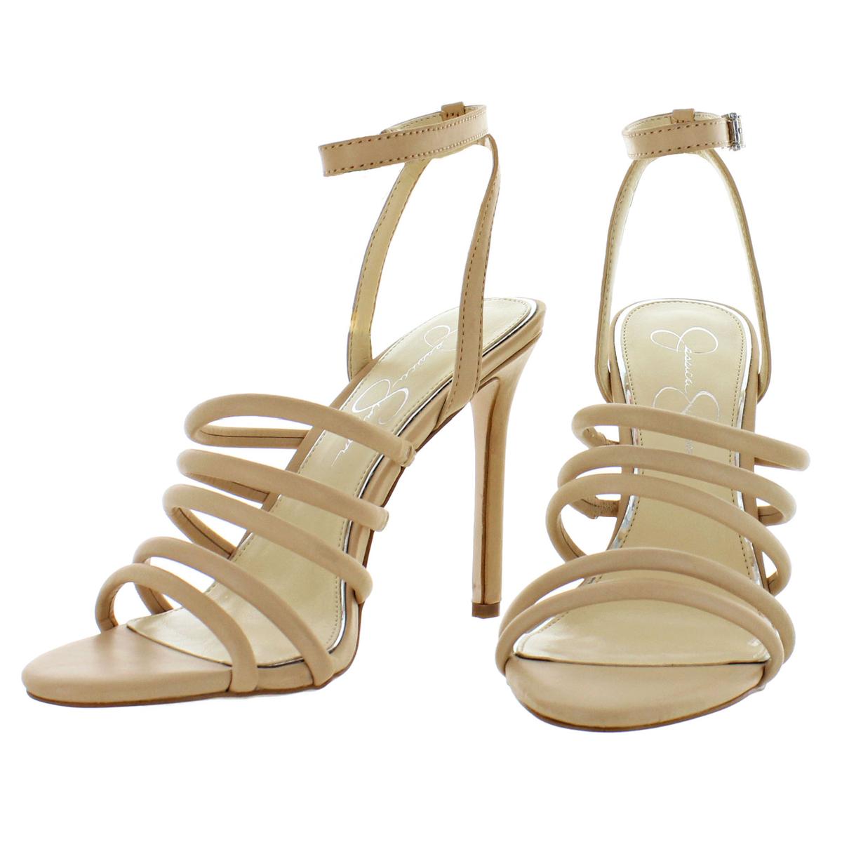 Jessica Simpson Womens Joselle Strappy High Heel Dress Sandals Shoes BHFO 7879