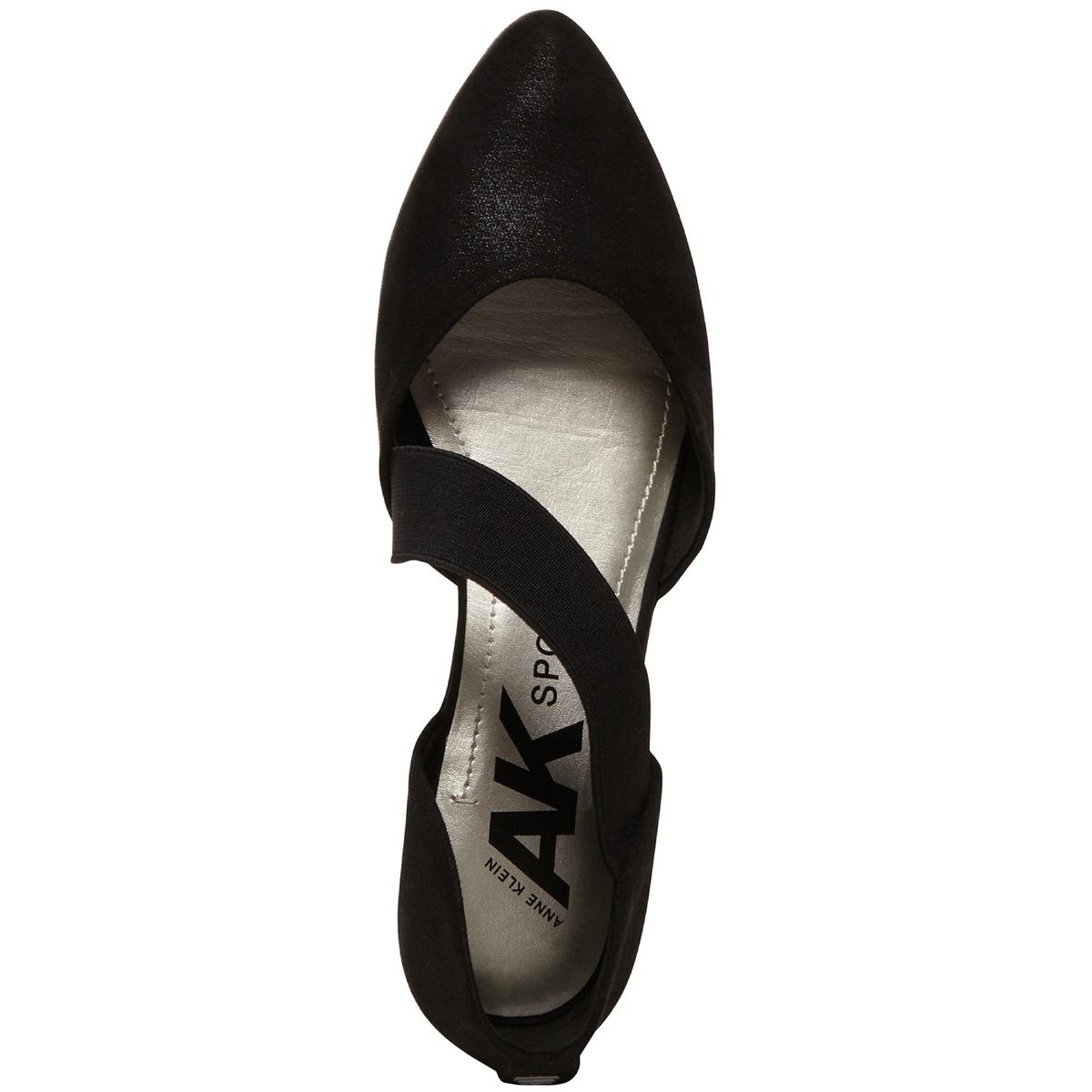 Anne Klein Outer Womens D'Orsay Pointed Toe Ballet Flats