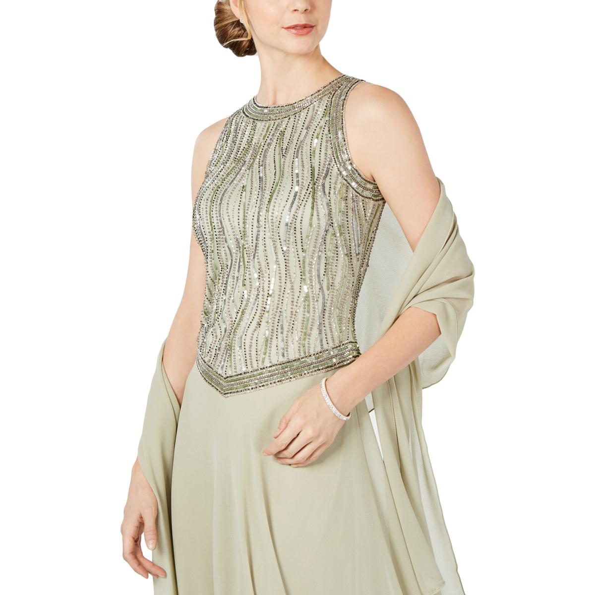 j kara embellished long gown