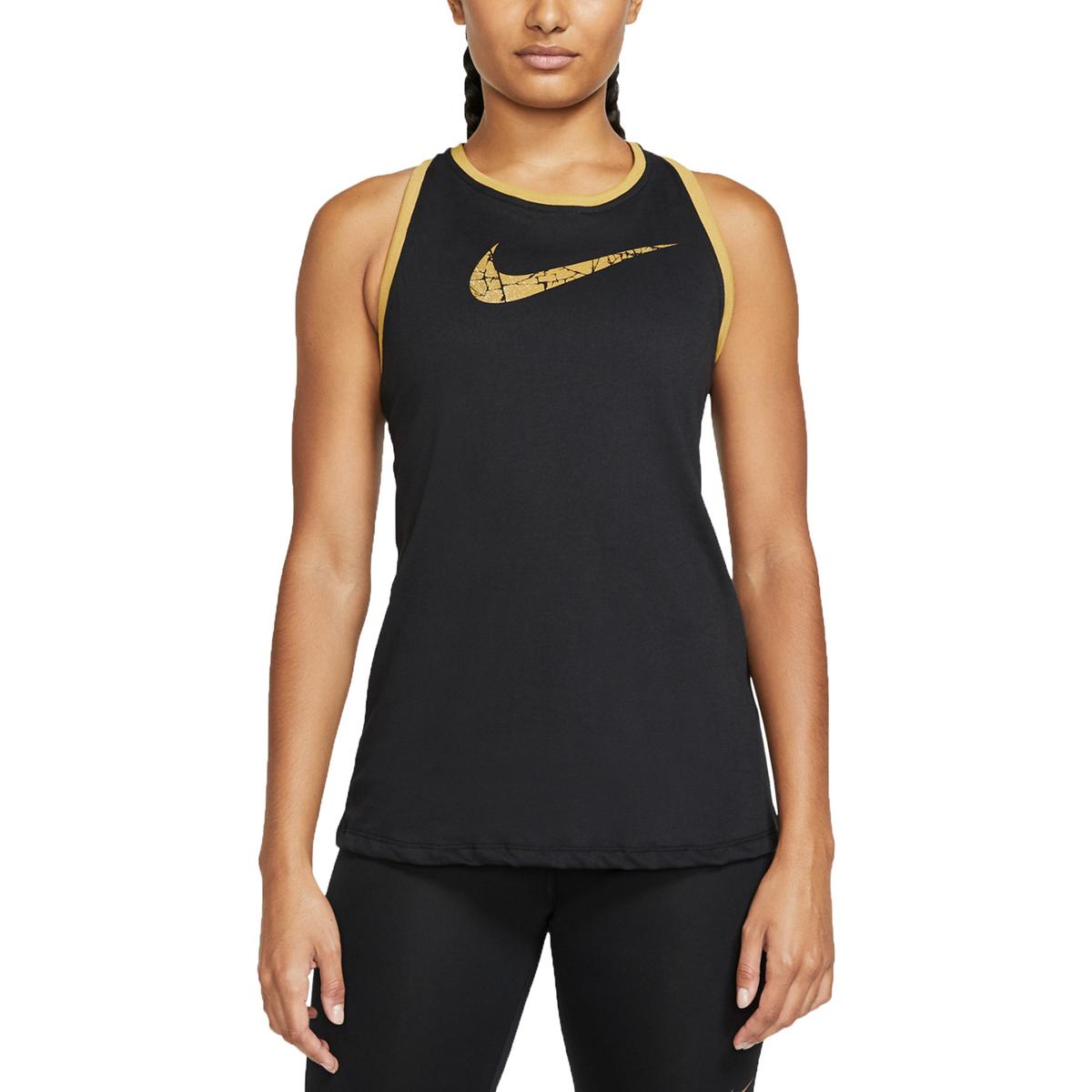 Nike Womens Black Dri_Fit Runing Yoga Tank Top Shirt L BHFO 0970 eBay