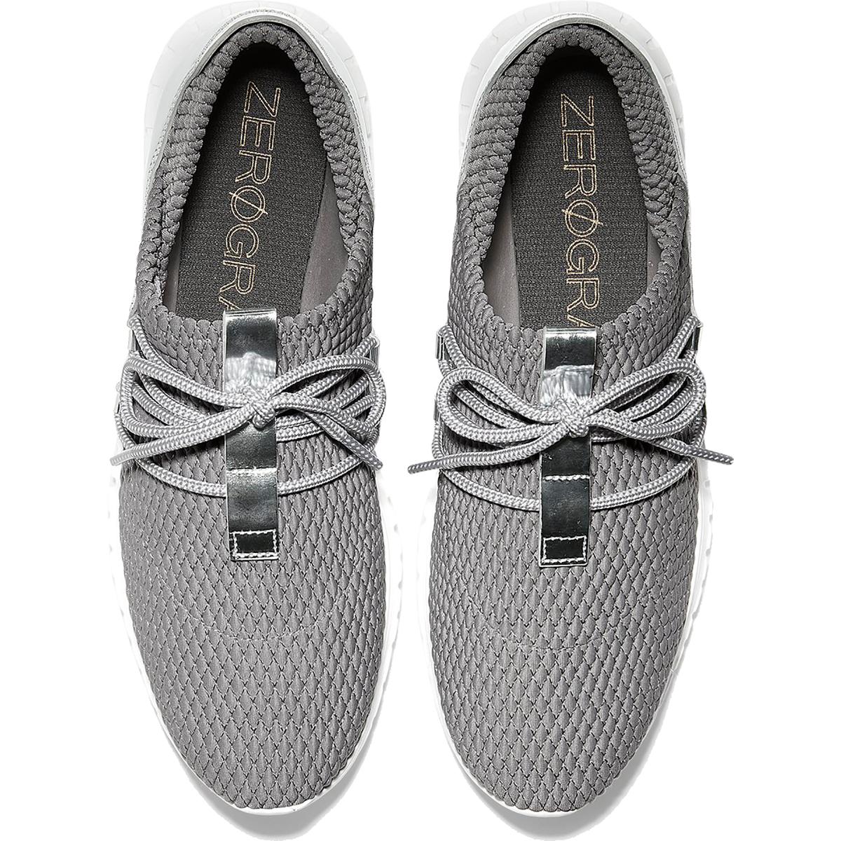 Cole Haan Womens ZEROGRAND Gray Quilted Sneakers Shoes 9 Medium (B,M ...