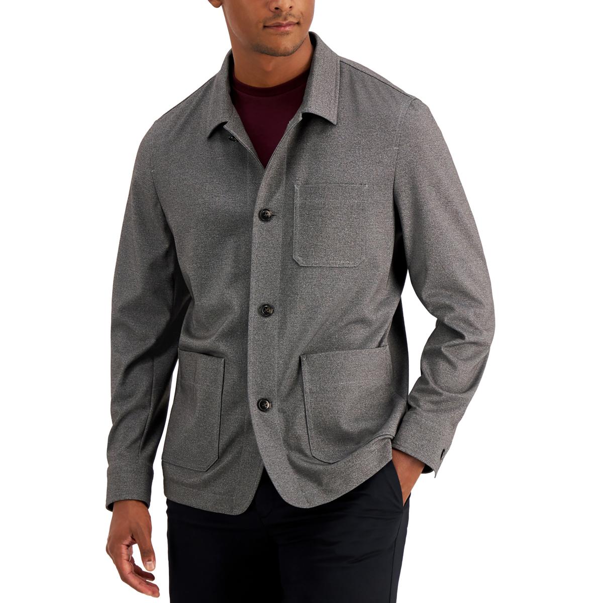 Alfani Mens Lightweight Cold Weather Fall Shirt Jacket Coat BHFO 2757