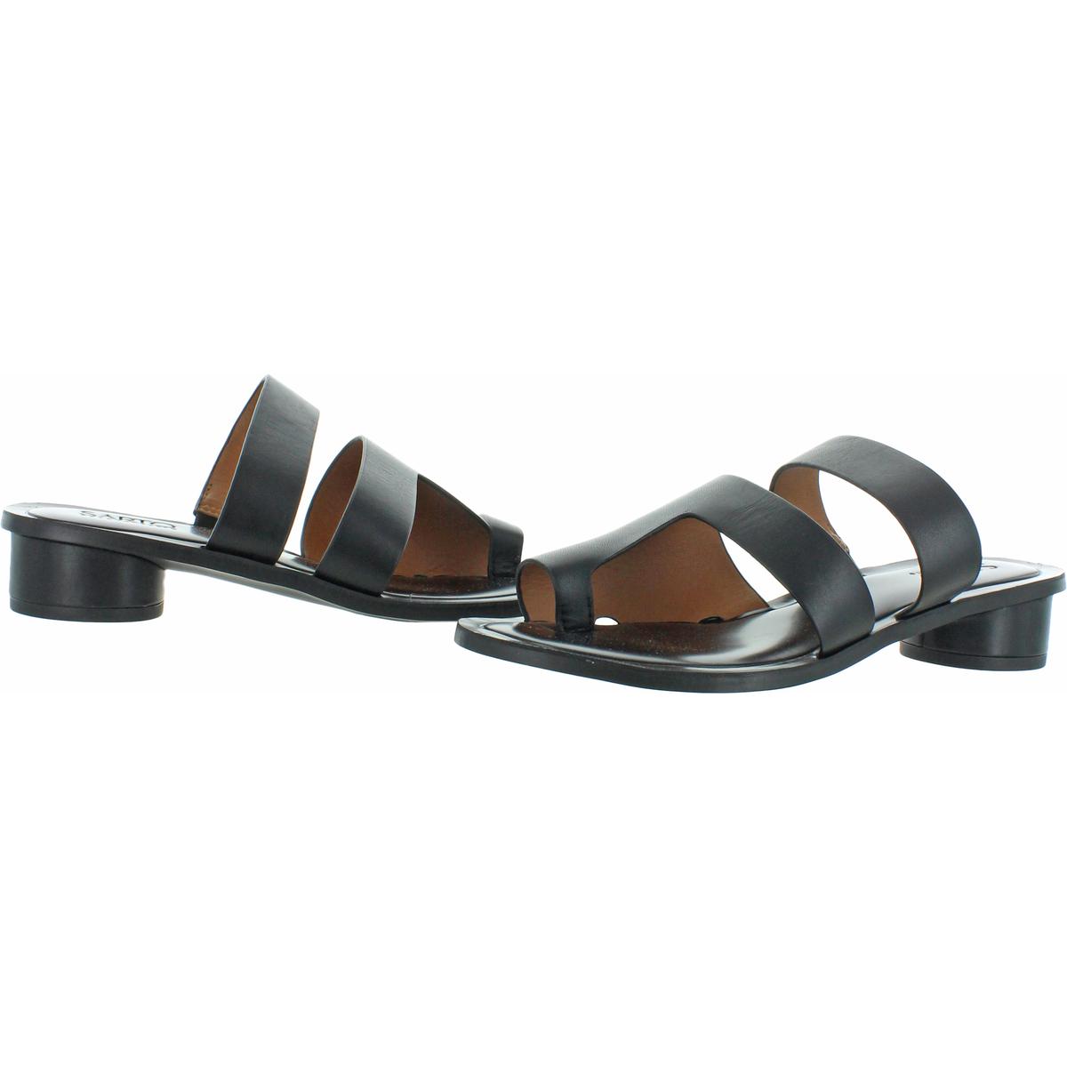 Sarto Franco Sarto Womens Trixie Leather Toe Loop Slide Sandals Shoes BHFO 4226 | eBay