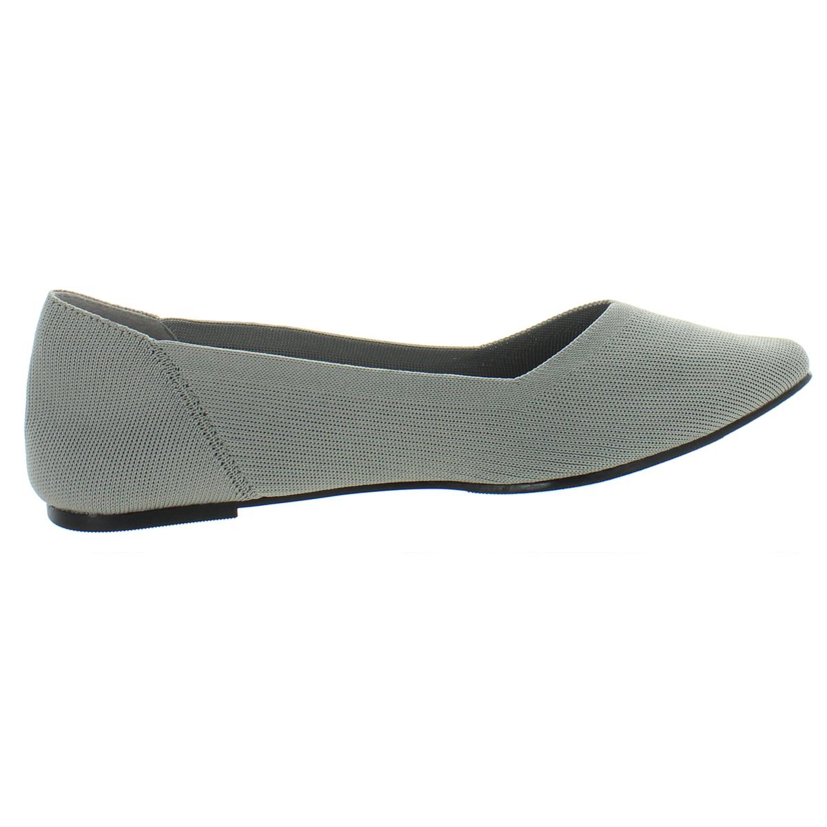 mia kerri pointed toe flyknit flat