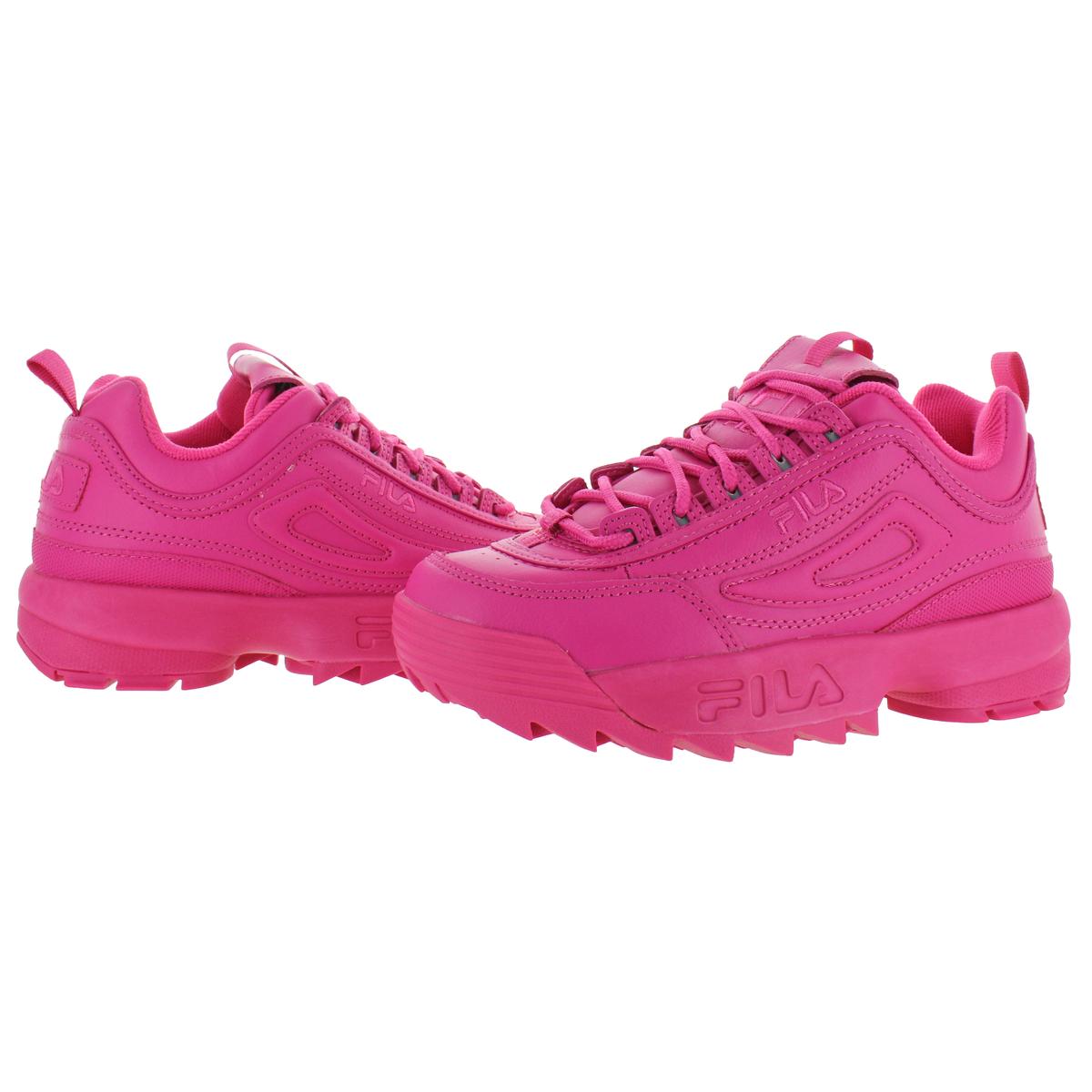 fila disruptor sandals pink