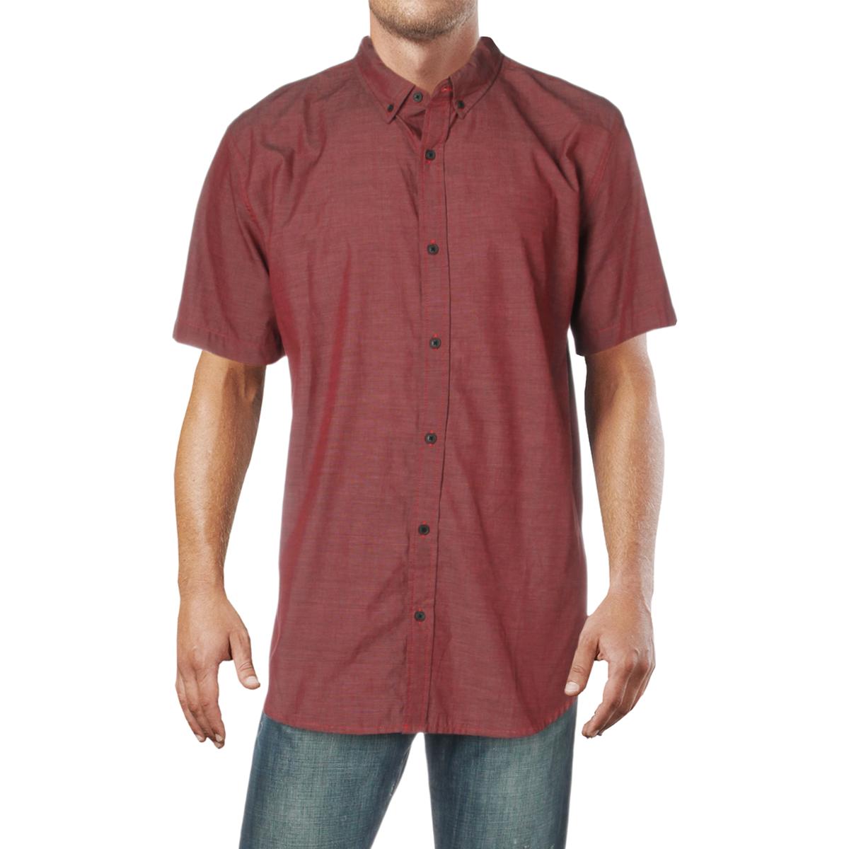 levi's button down shirt short sleeve