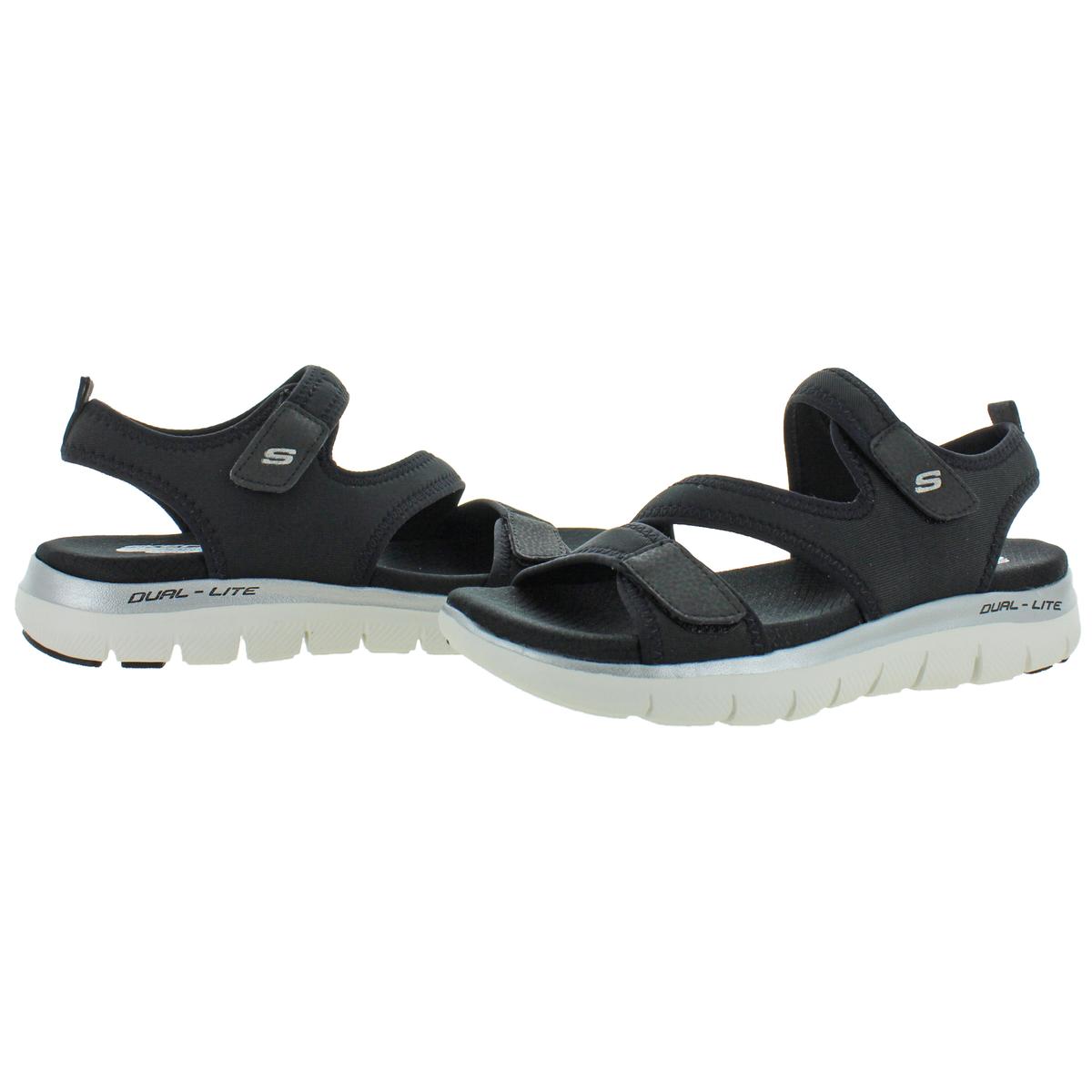 Women's Skechers, Flex Appeal 2.0 - Deja Vu Sandal | Peltz Shoes
