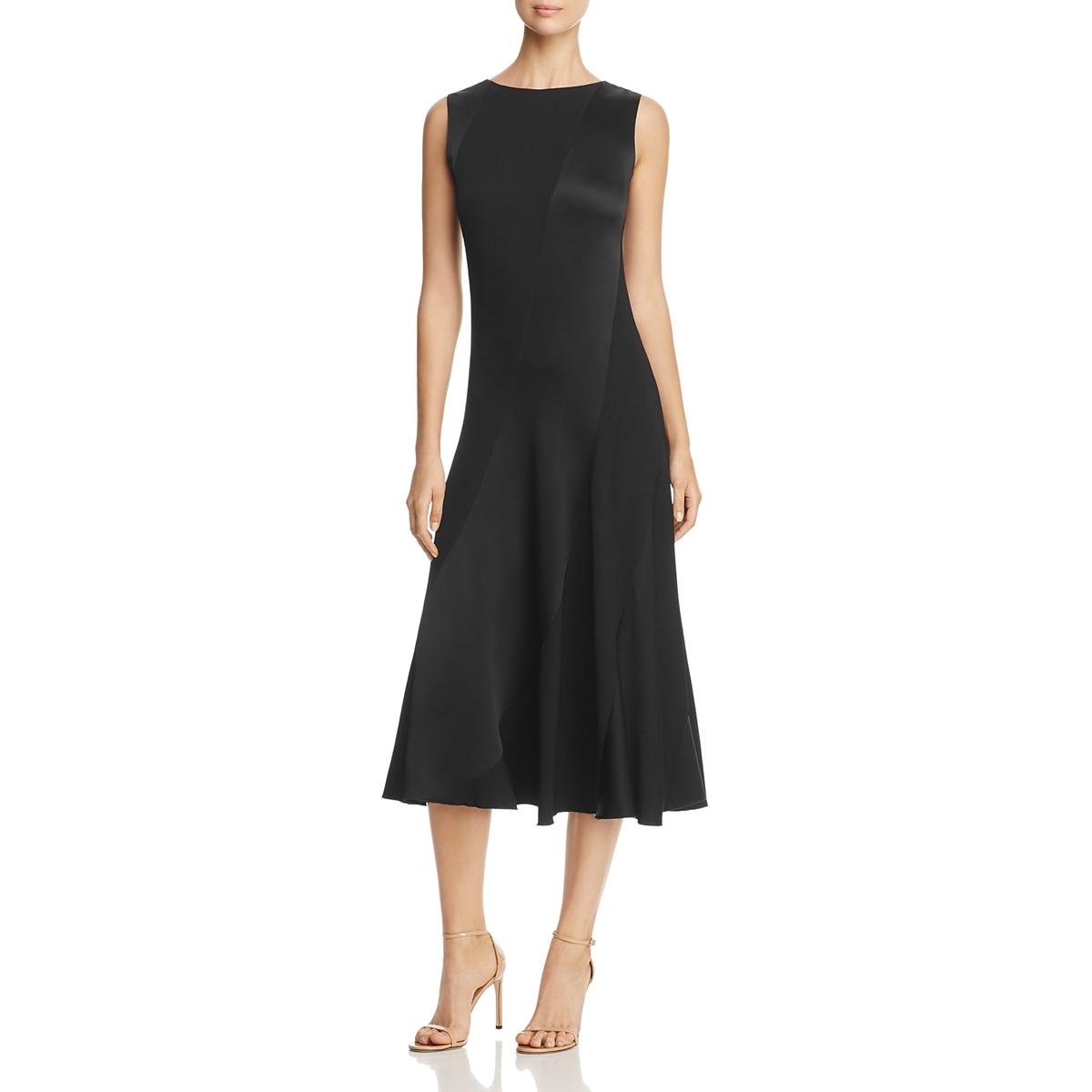 Tory Burch Womens Hailee Black Wear To Work Day To Night Midi Dress ...