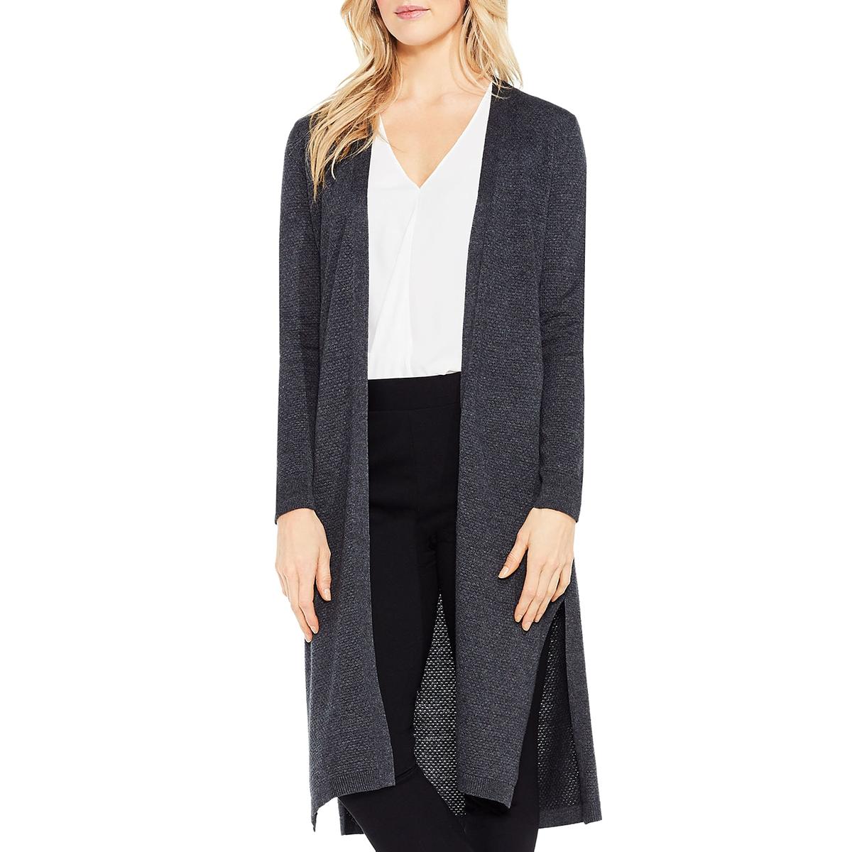 Vince Camuto Womens Open Front Long Duster Cardigan Sweater BHFO 3119 ...