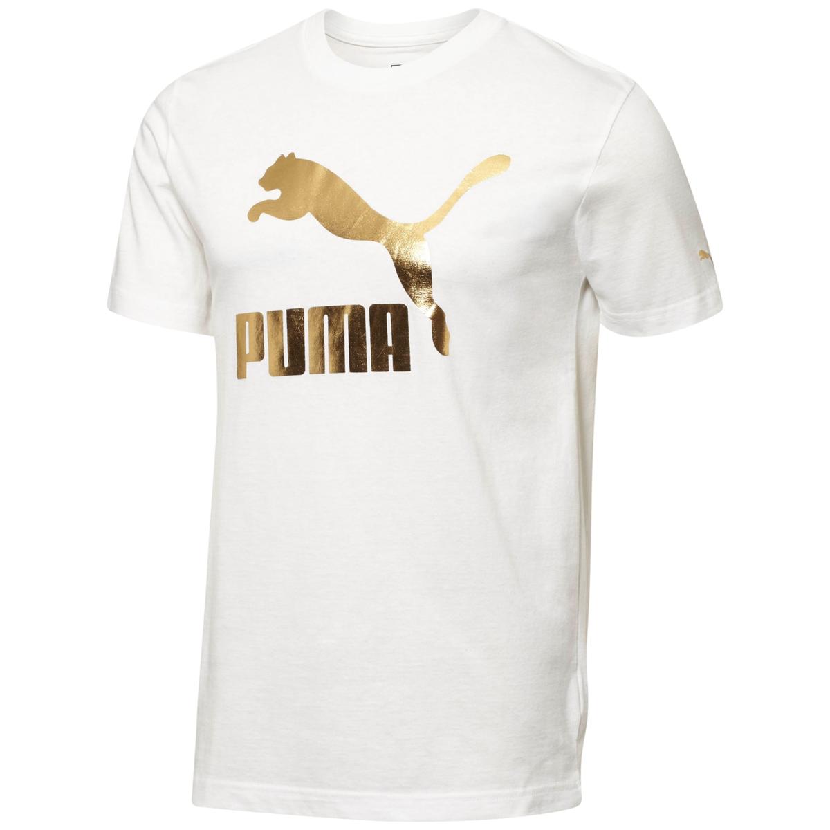 Puma Mens Archive Life Tee White Running Fitness T-Shirt Athletic S BHFO 0122 | eBay