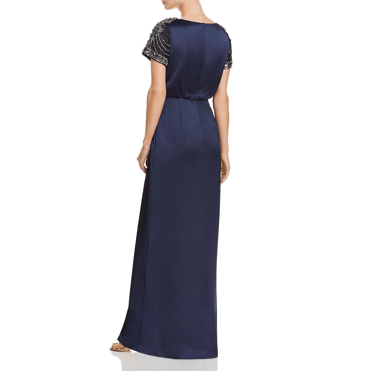 aidan mattox embellished gown