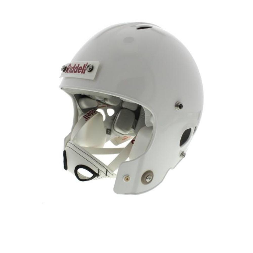 RIDDELL NEW Revolution Little Pro White Solid Youth Football Helmet L BHFO | eBay