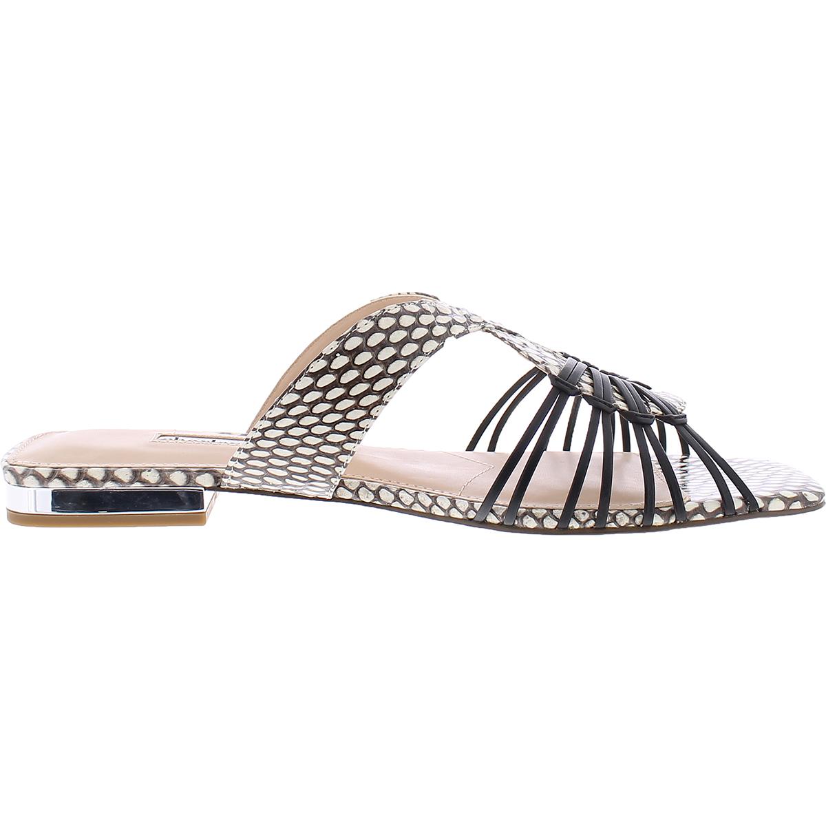 charles david leather slide sandals