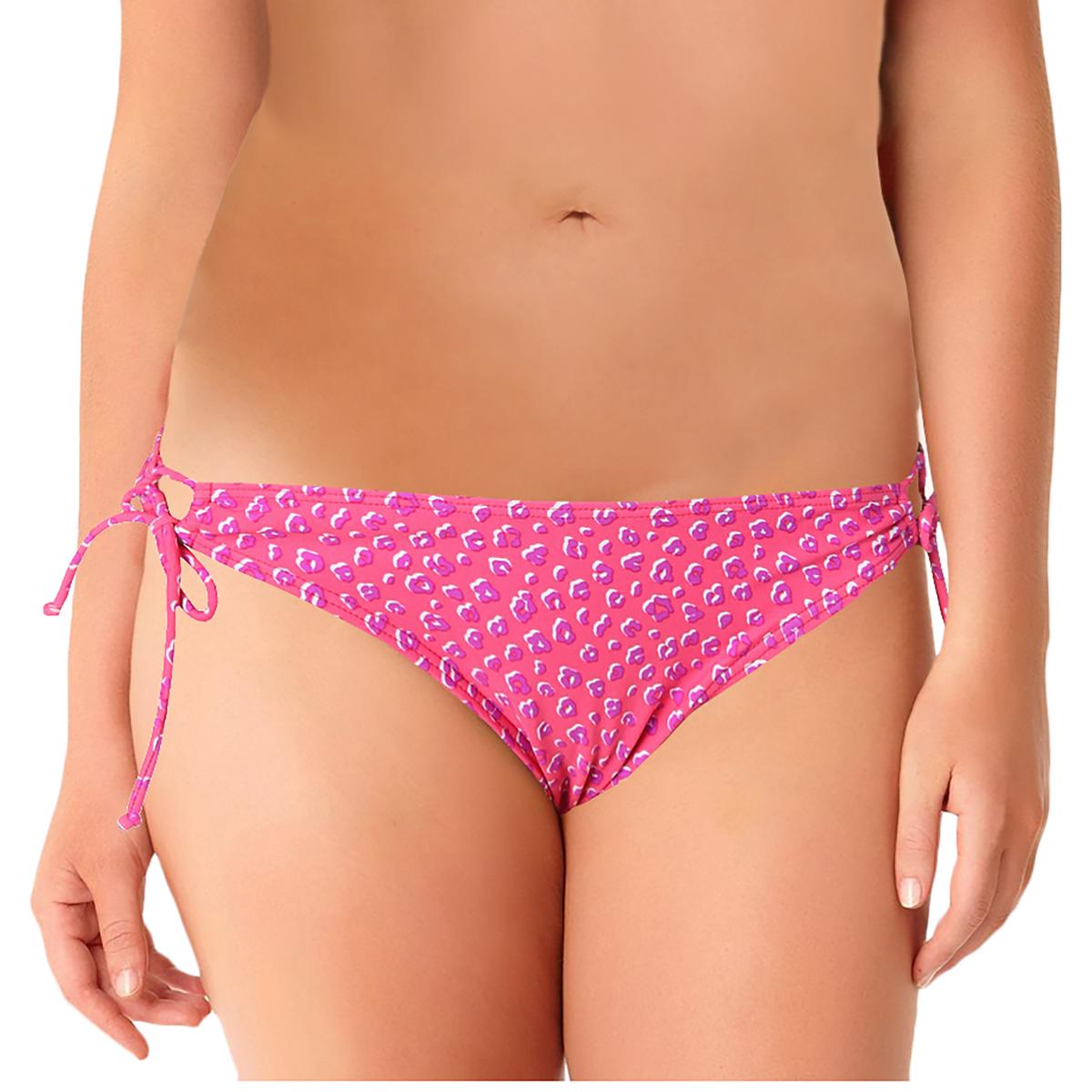 womens pink bikini