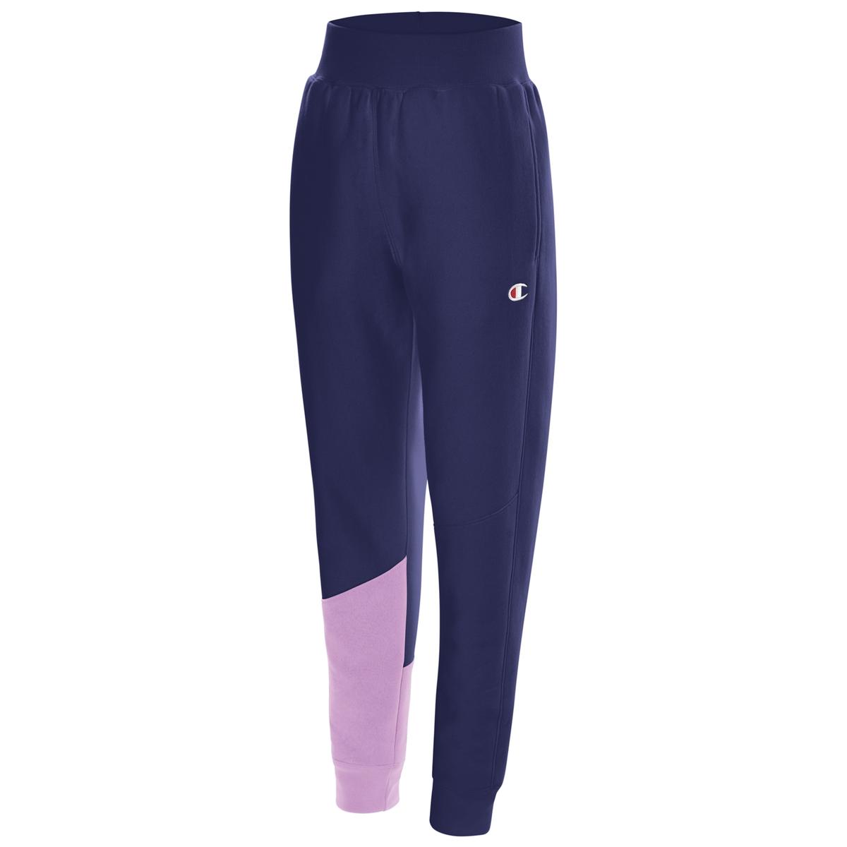 champion sweatpants purple