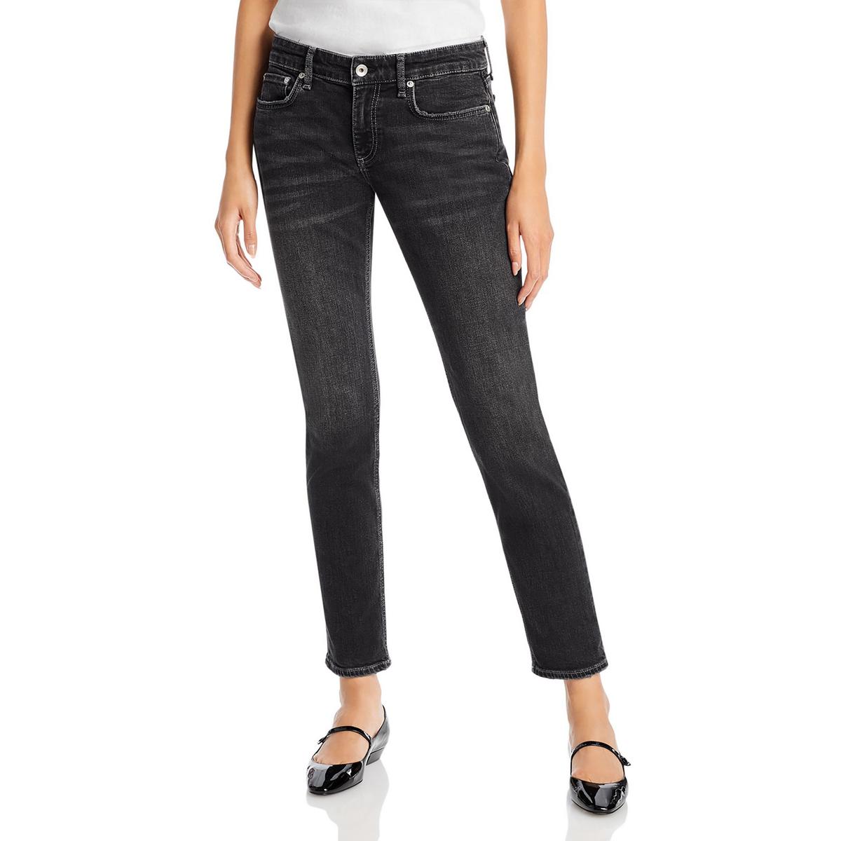 Женские джинсы бойфренда Rag & Bone Dre Denim Slim с низкой посадкой BHFO 6902