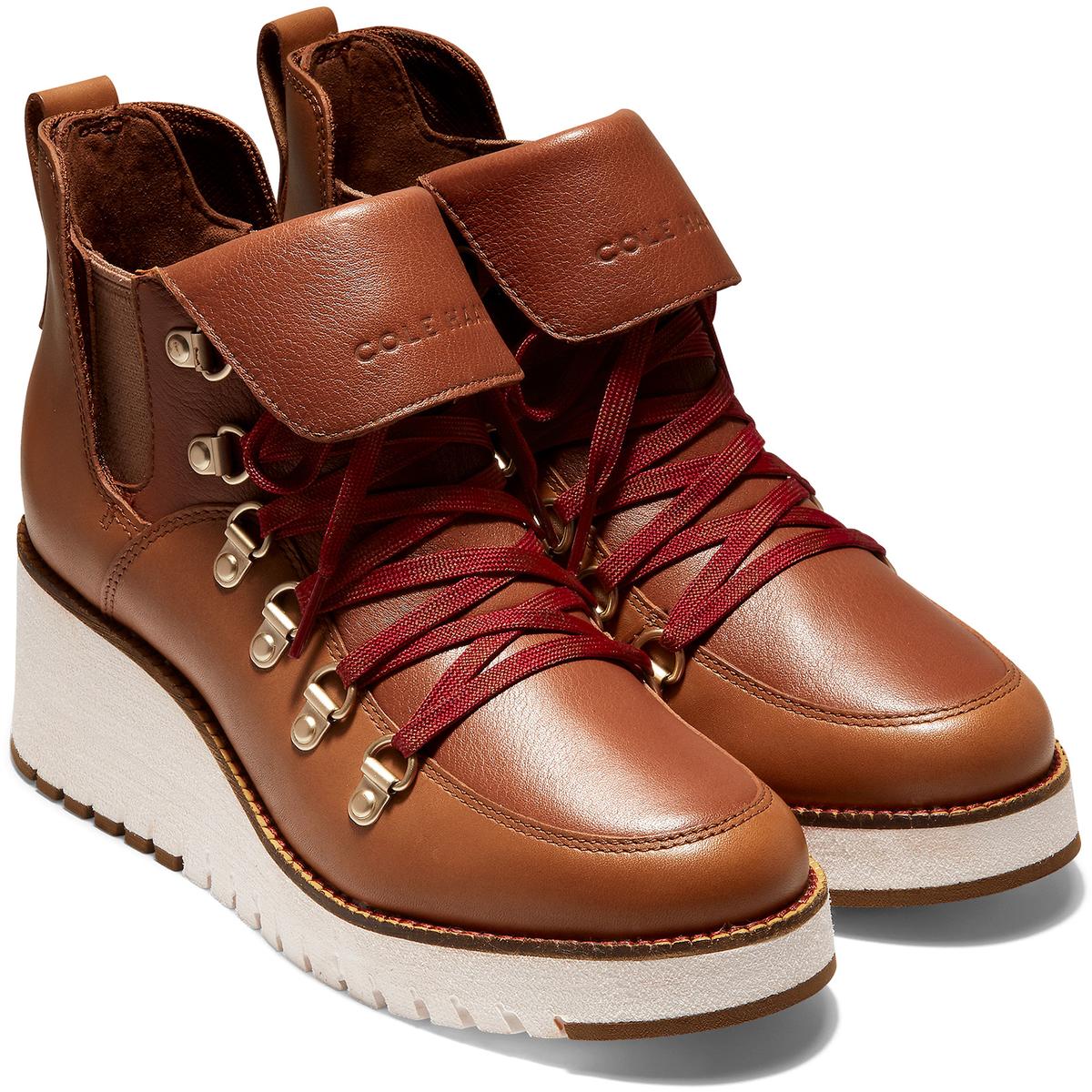 cole haan wedge hiker boot