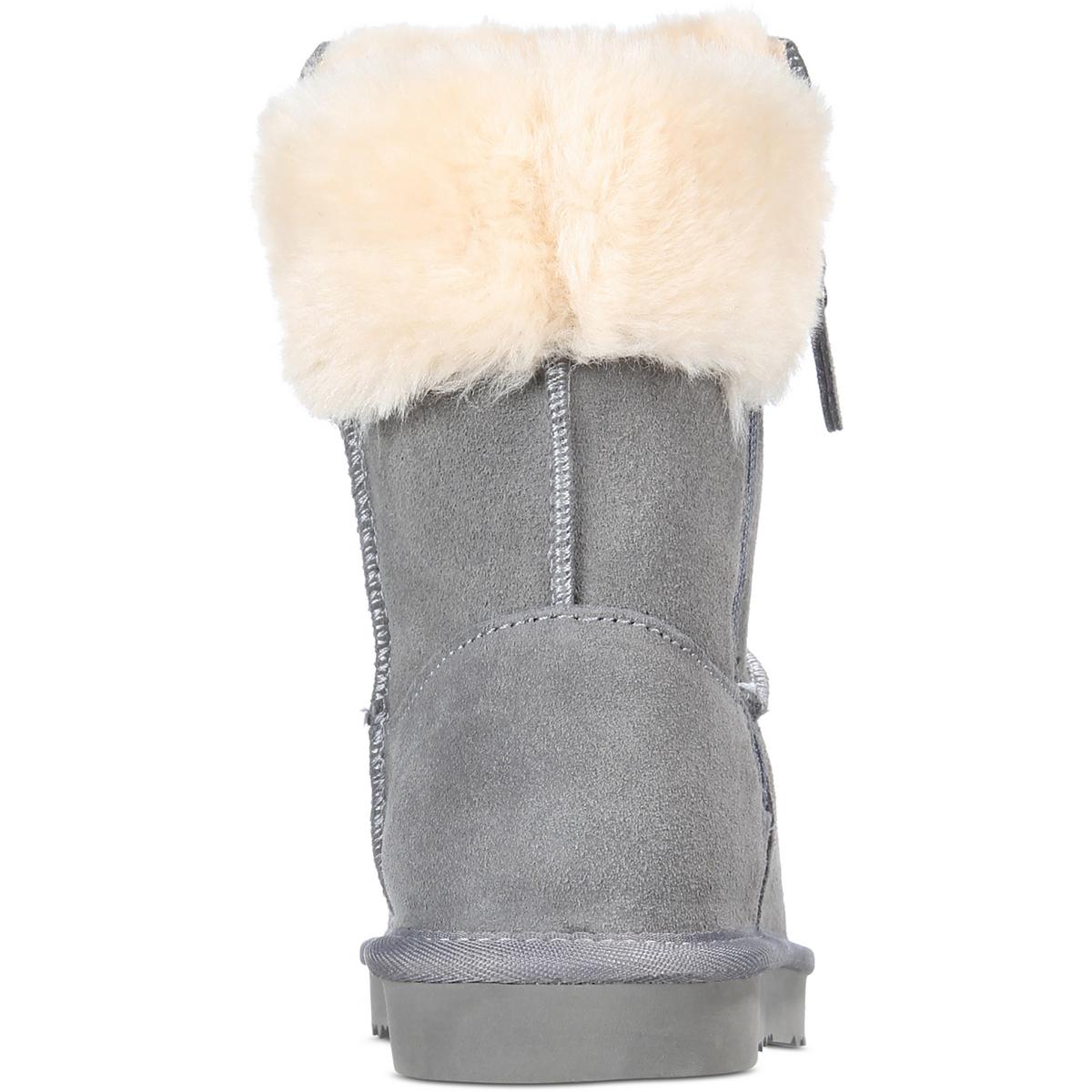 Style & Co. Womens Maevee  Leather Ankle Winter & Snow Boots Shoes BHFO 8241