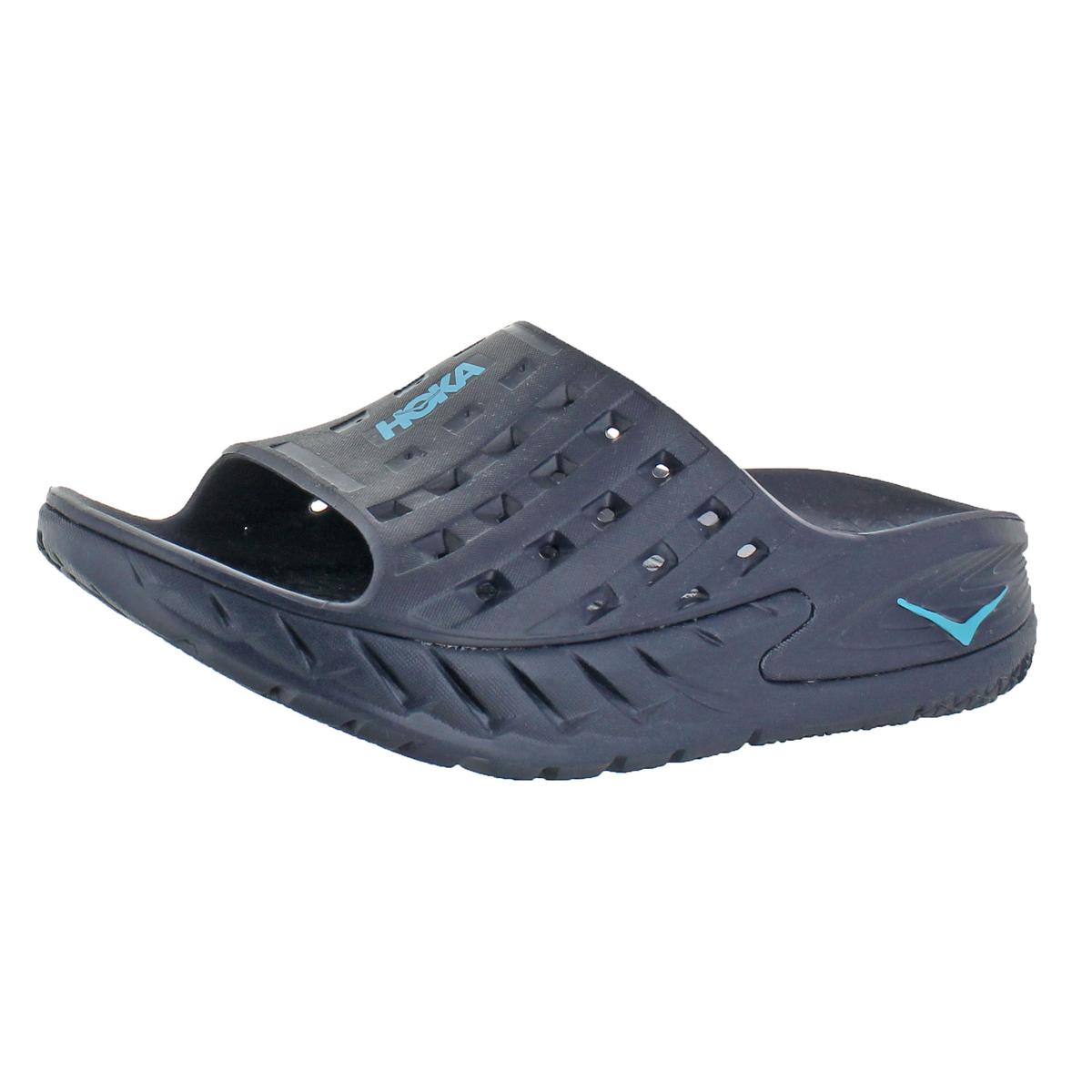 Hoka One Ora Recovery Men's Slide Sandals Blue Size 13 191142564458 | eBay