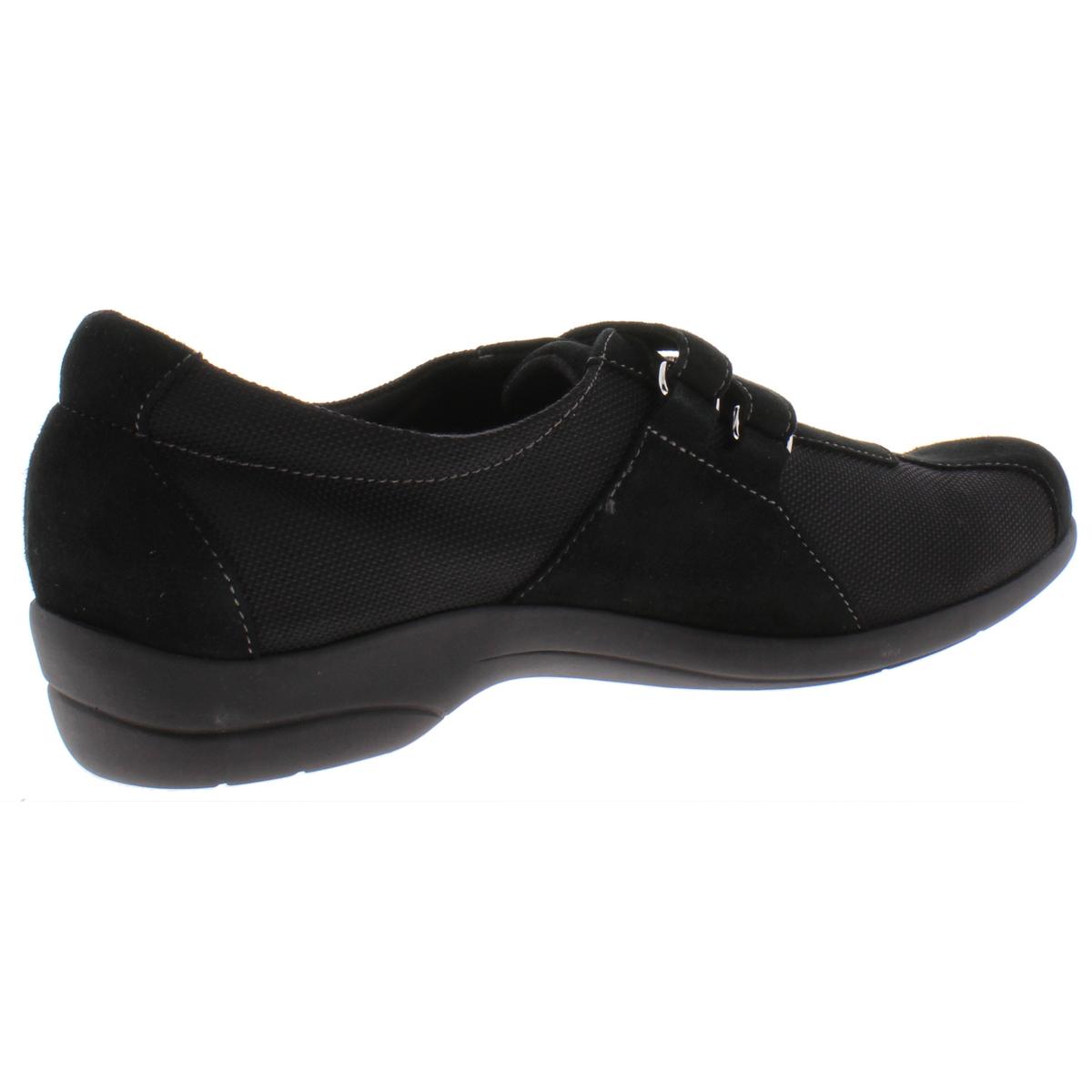 Munro Womens Joliet Black Suede Casual Shoes Sneakers 10 Narrow (AA,N ...