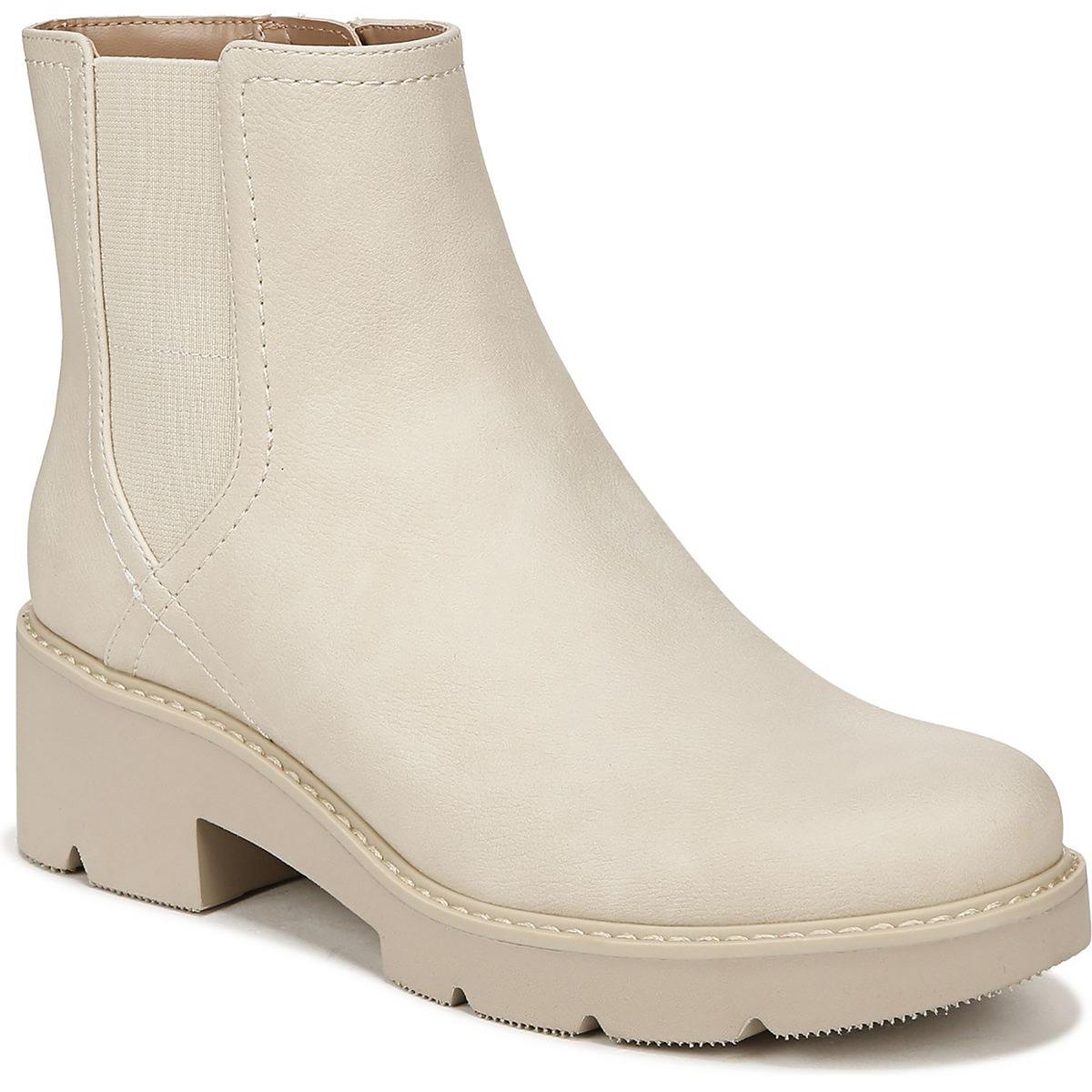 Повседневные сапоги до середины икры Naturalizer Womens Cade White 6 Medium (B,M) BHFO 2384