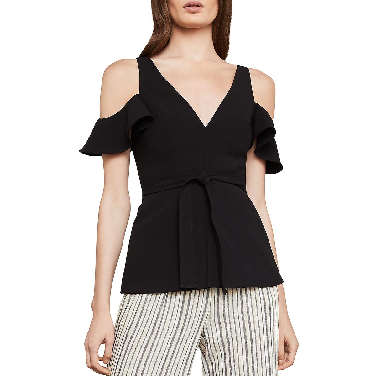 black tie front top