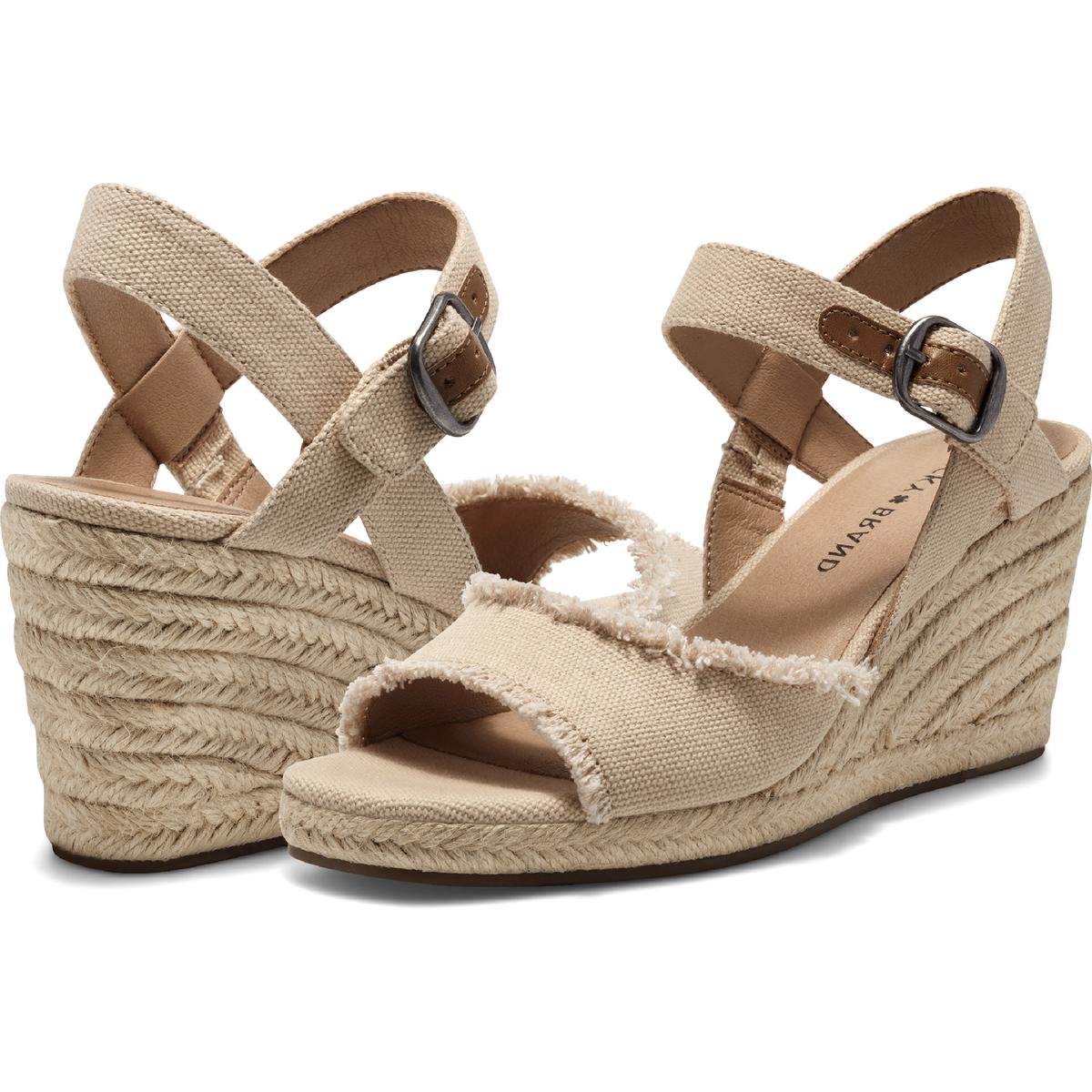 Lucky brand mindra 2025 espadrille wedge sandal