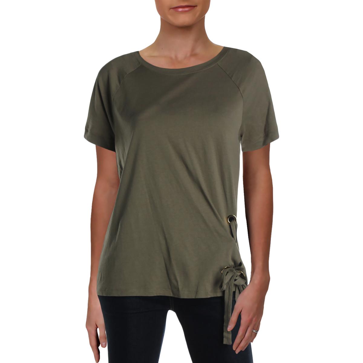 michael kors t shirt womens green